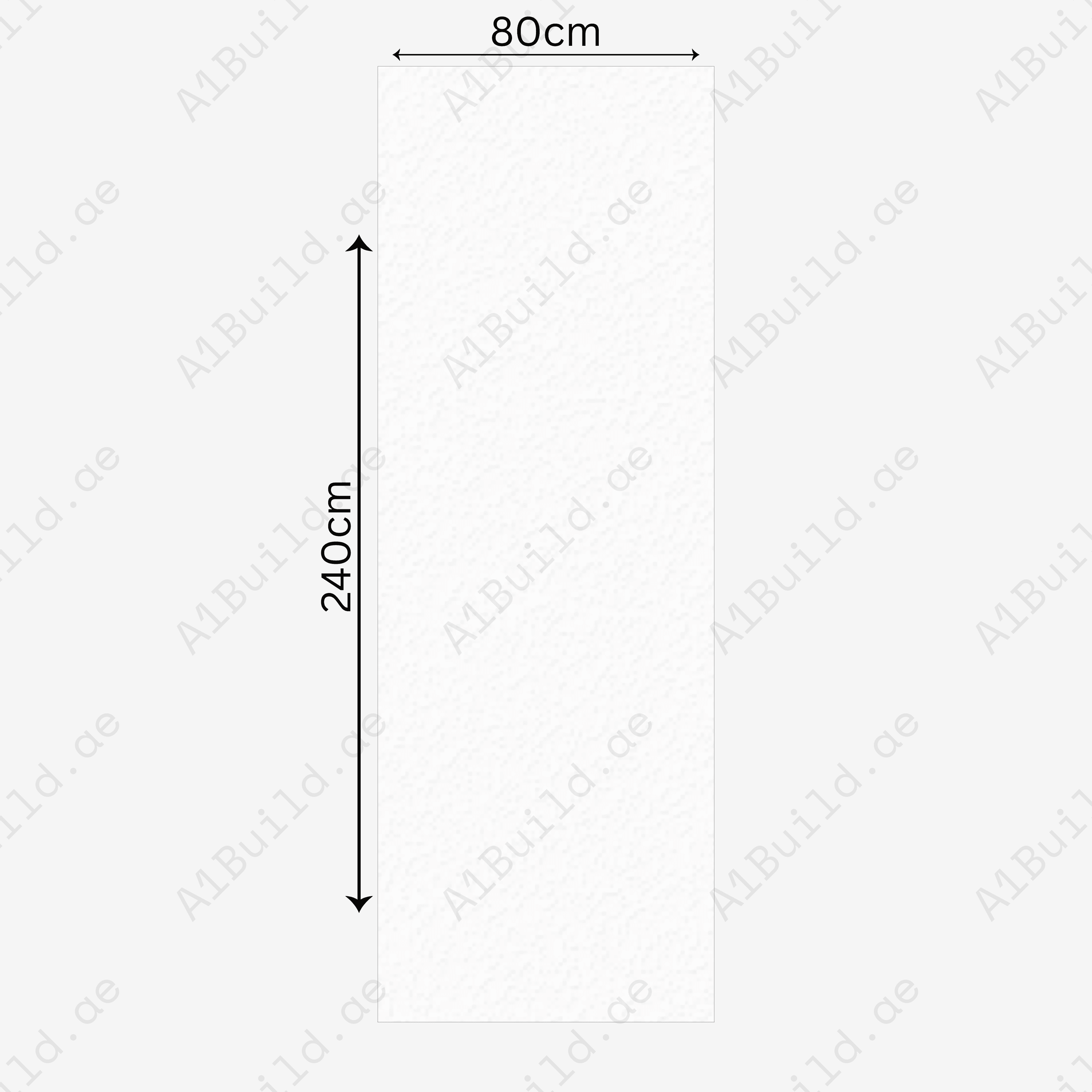 Crystal White Matt (80x240cm 15mm Random Matt Finished Indoor Floor, Wall & Counter Slabs)