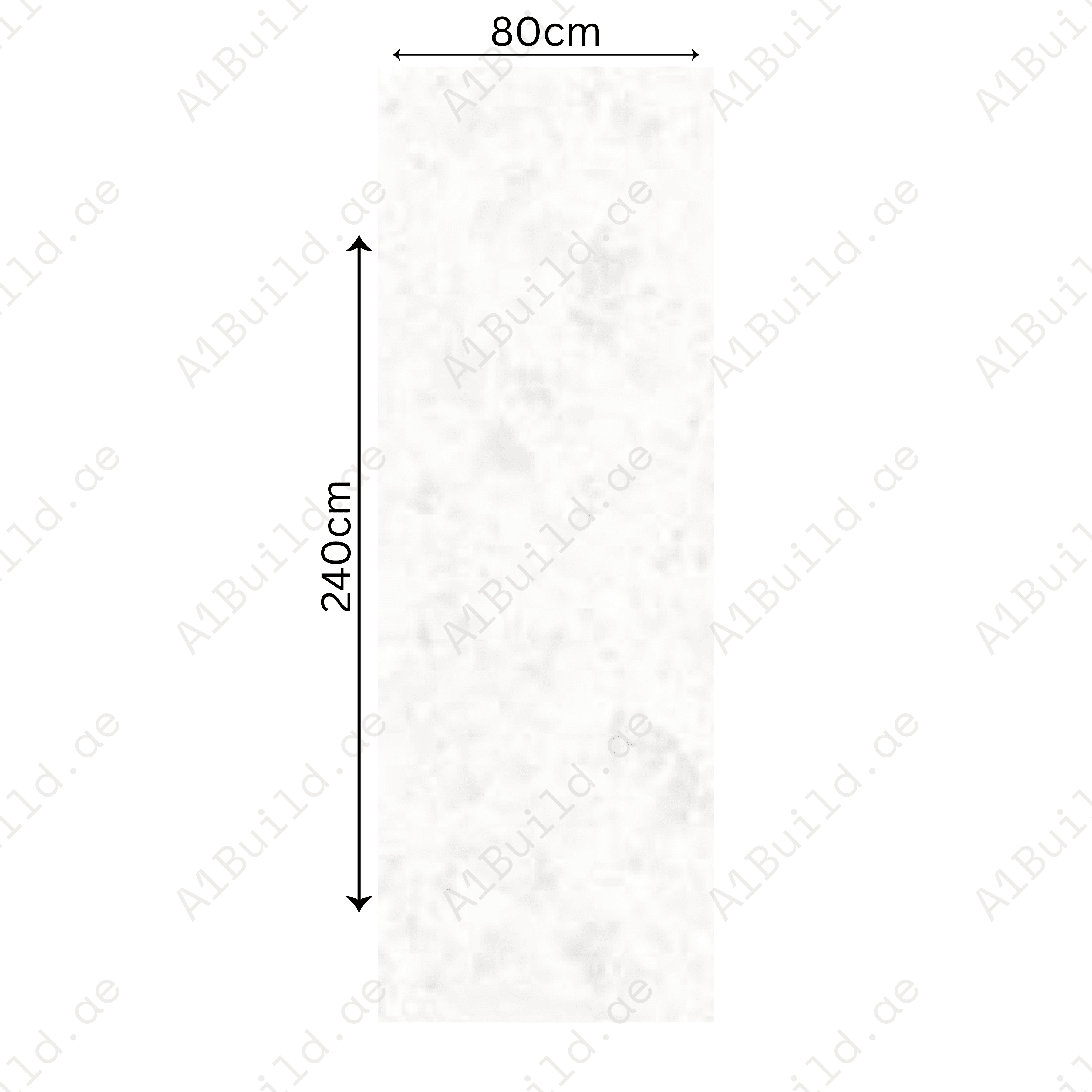 Pebble White (80x240cm 15mm Random Carving Matt Finish Indoor Floor, Wall & Counter Slabs)