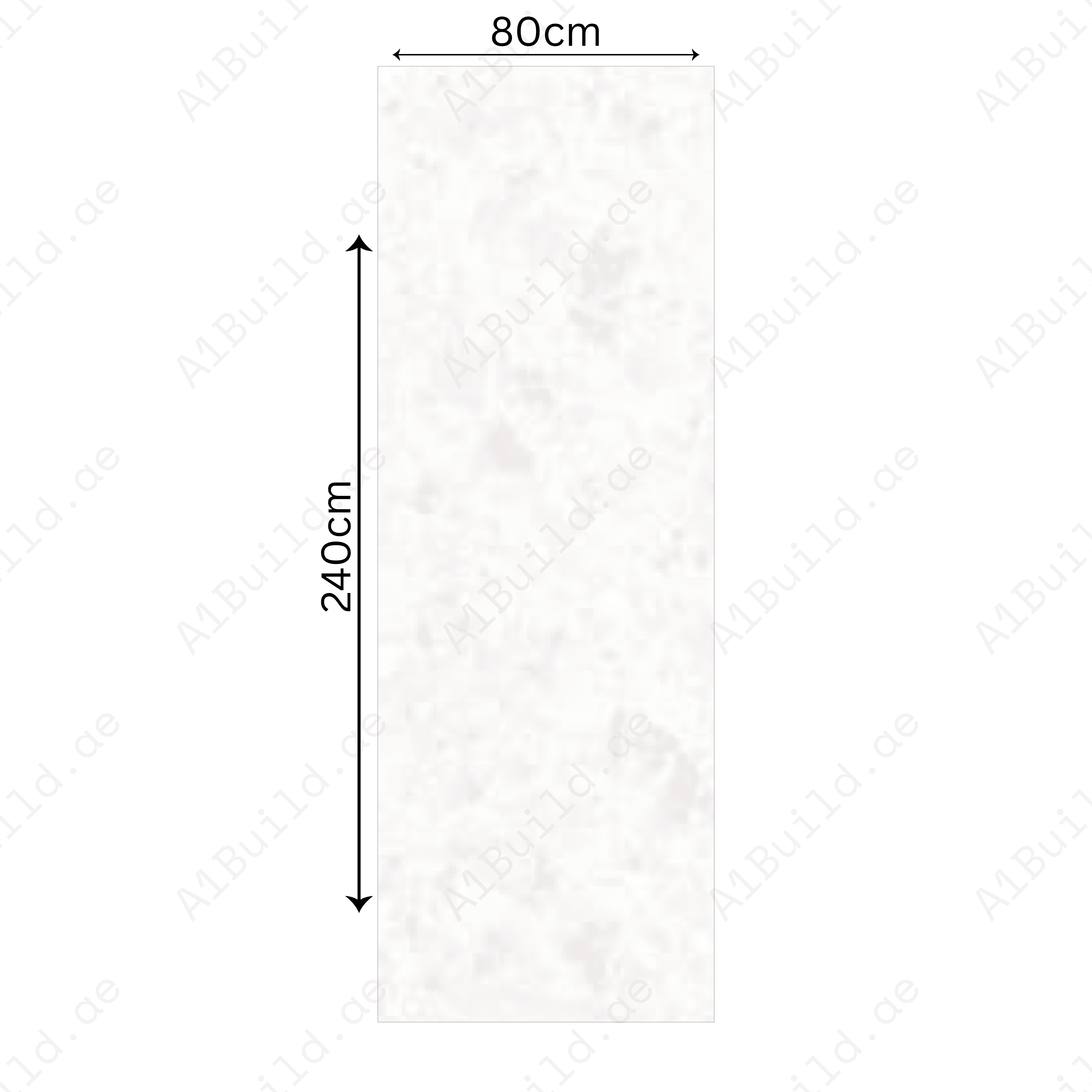 Pebble White (80x240cm 15mm Random Carving Matt Finish Indoor Floor, Wall & Counter Slabs)