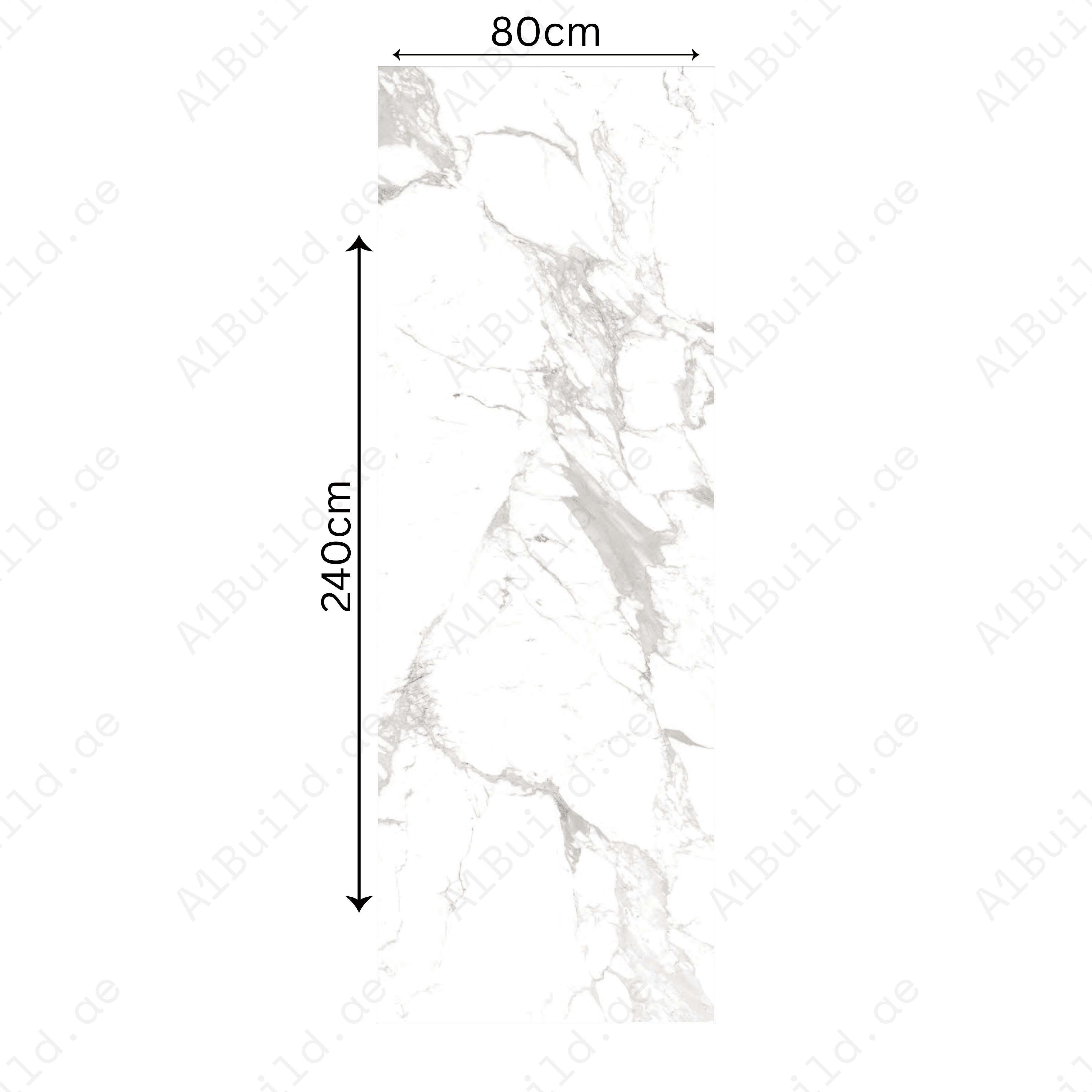 Lasa Grey (80x240cm 15mm Random Faux Finish Indoor Floor, Wall & Counter Slabs)