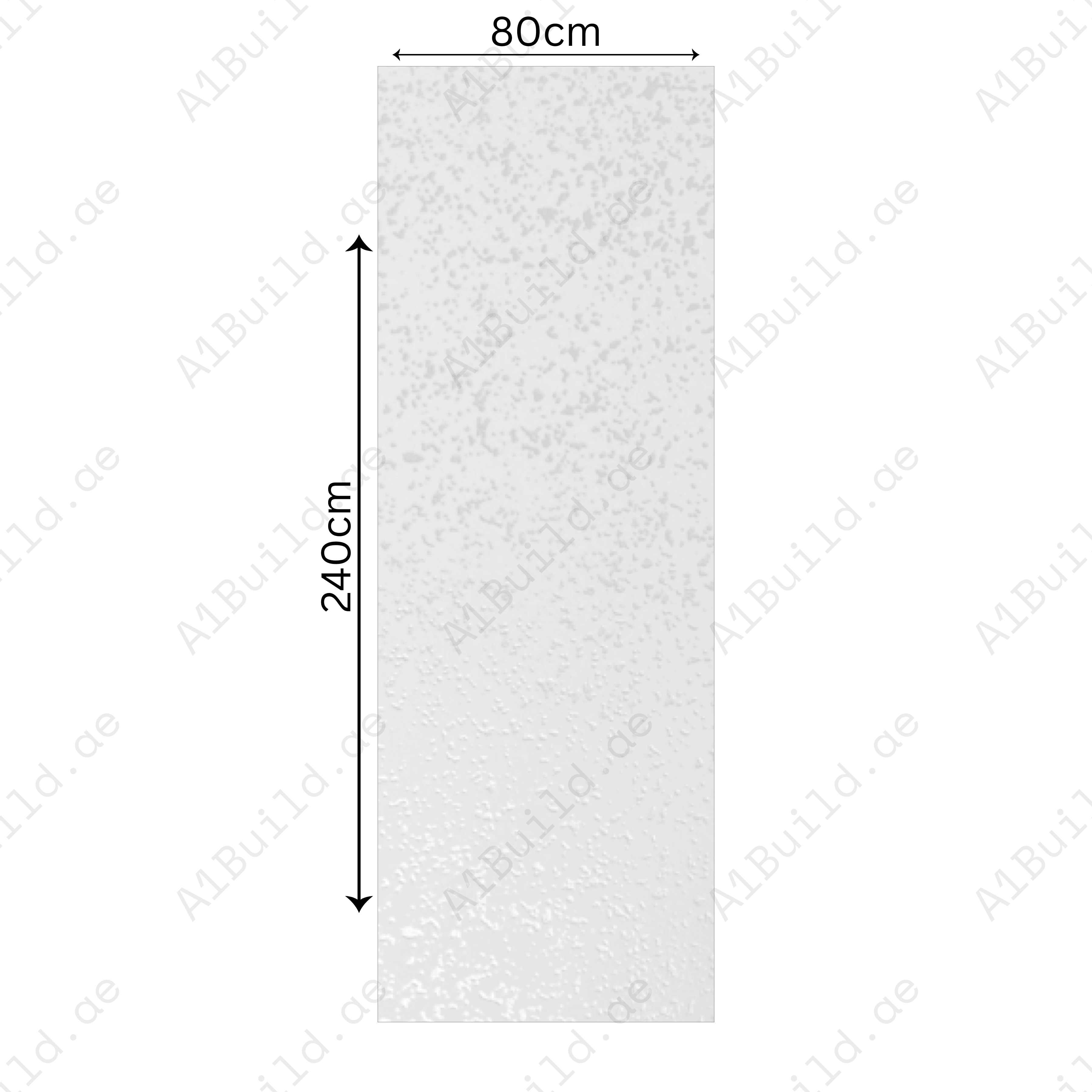 Sparkle White (80x240cm 15mm Random Carving Matt Finish Indoor Floor, Wall & Counter Slabs)