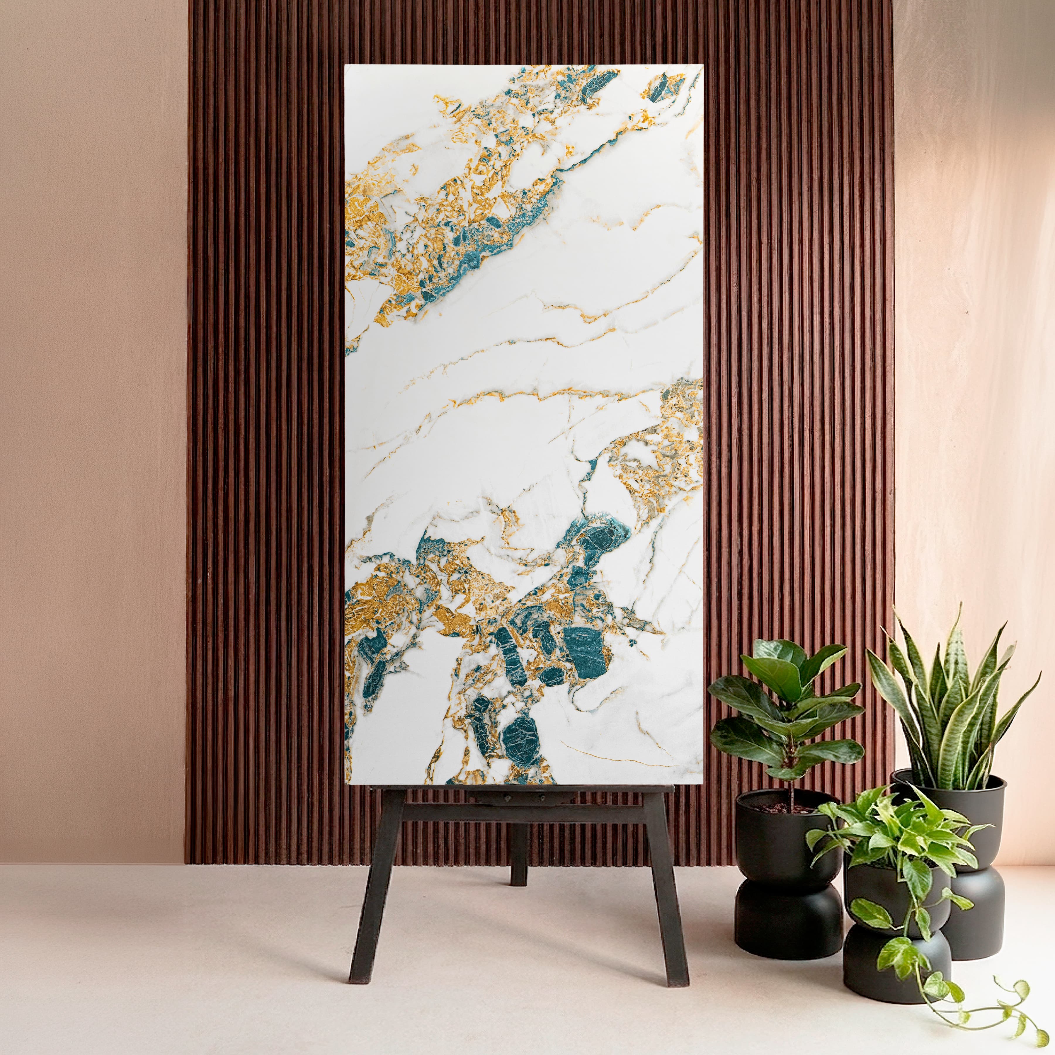 Porto Aqua Luxury Marble Look Porcelain Tile 60x120cm – 9mm Thickness