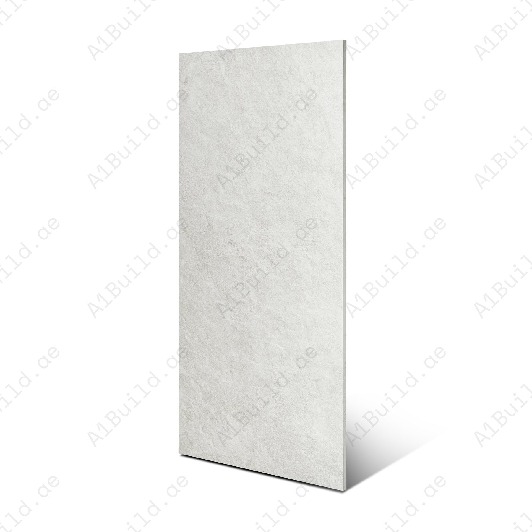 Quartz White Stone Look Porcelain Tile 60x120cm 20mm Thickness