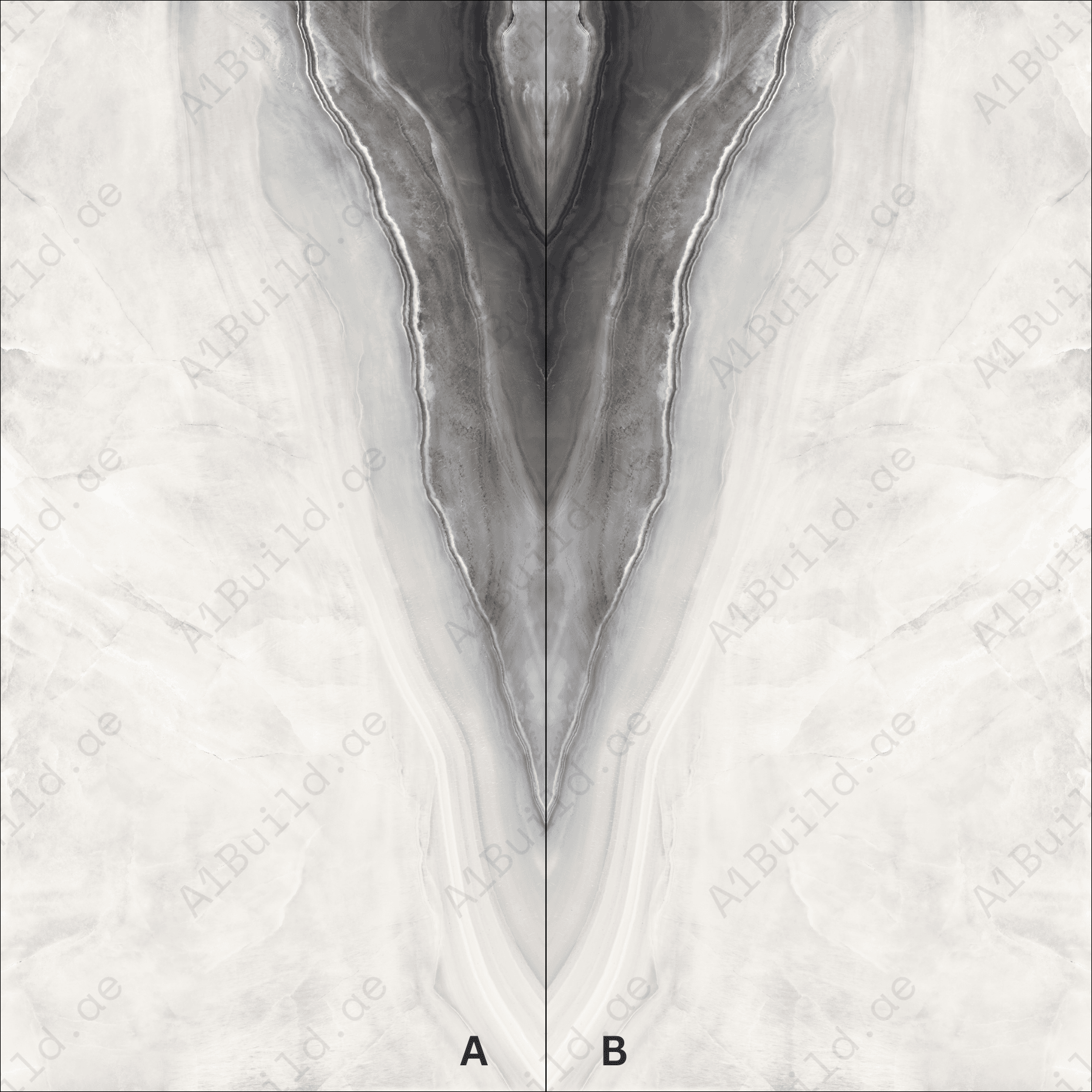 Agata Onyx (120X240cm 09mm Book Match High Gloss Porcelain Tiles for Indoor Floor and WallSpaces)