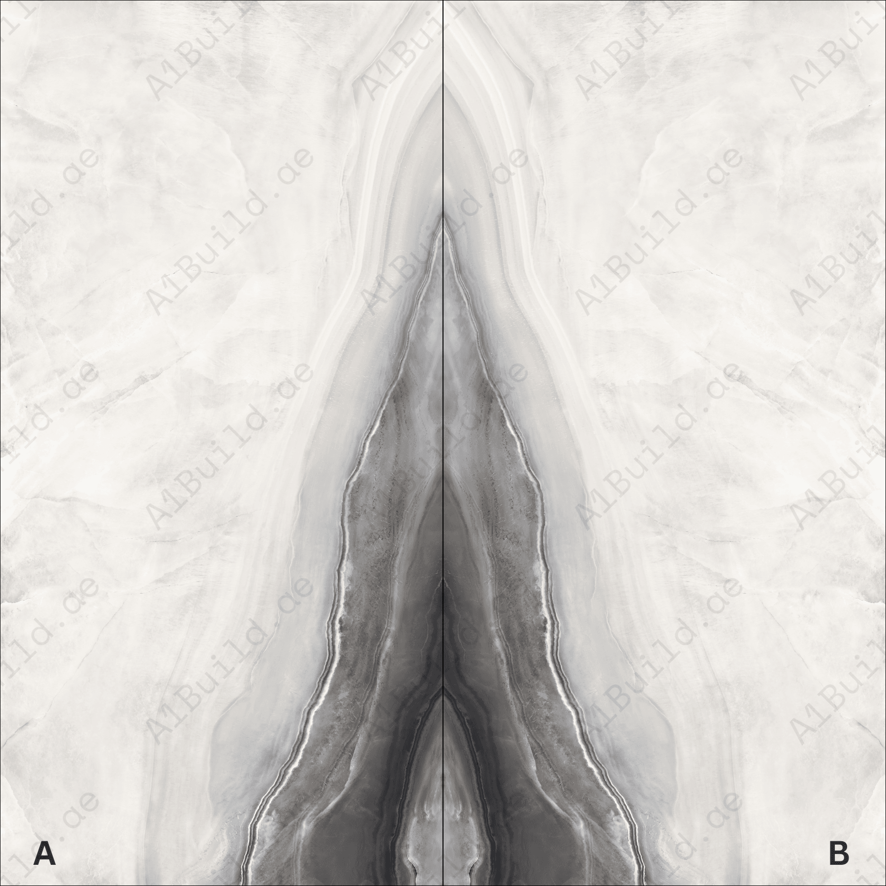 Agata Onyx (120X240cm 09mm Book Match High Gloss Porcelain Tiles for Indoor Floor and WallSpaces)