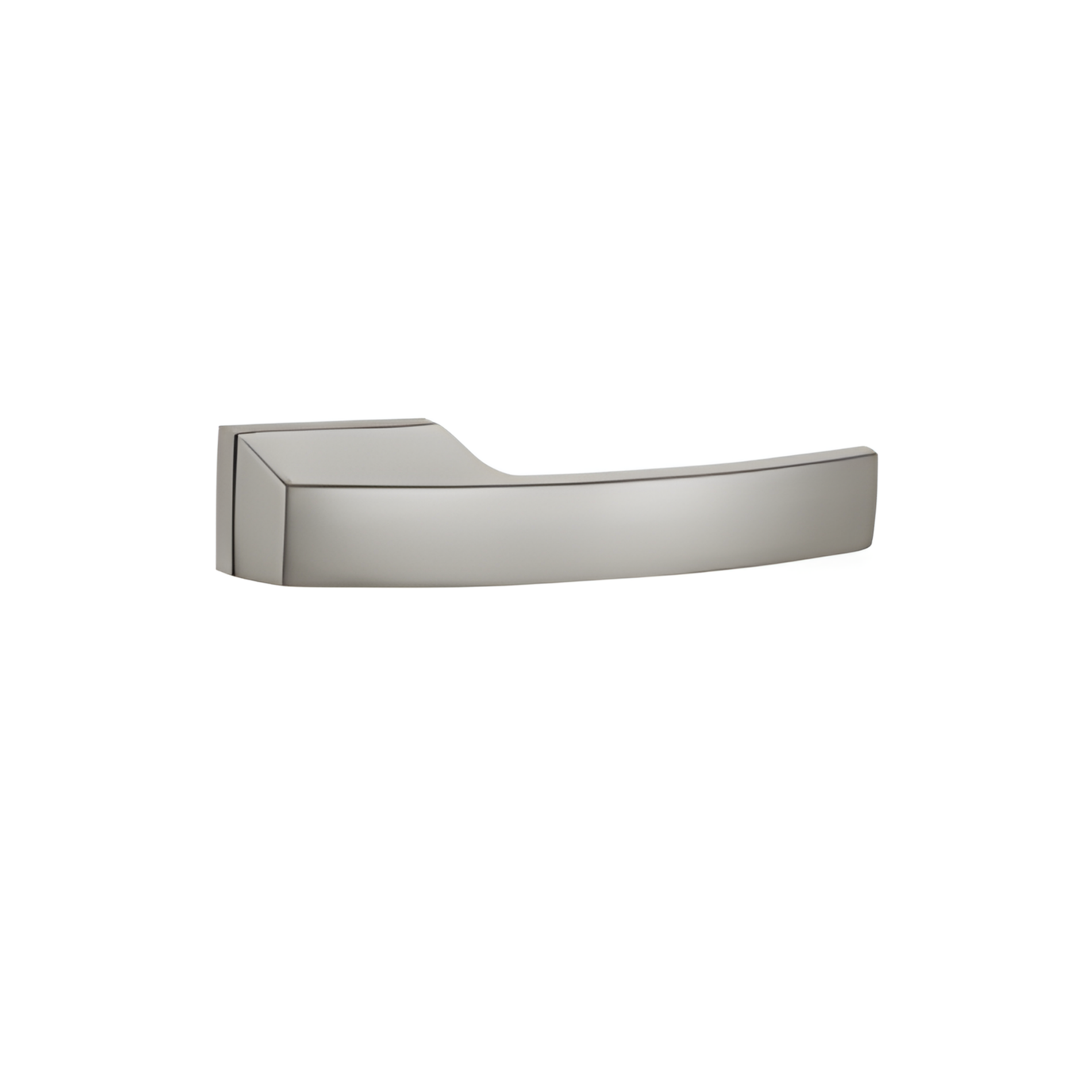 ALA.6017 premium aluminum alloy door lock handle in Matt Satin Nickel finish. Durable modern architectural hardware for homes, hotels, offices, and interiors.