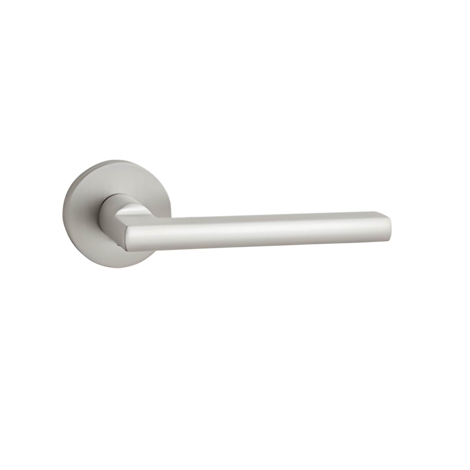 ALA.6239 premium aluminum alloy door lock handle in Matt Satin Nickel finish. Durable architectural hardware for modern homes, hotels, offices, and interiors.