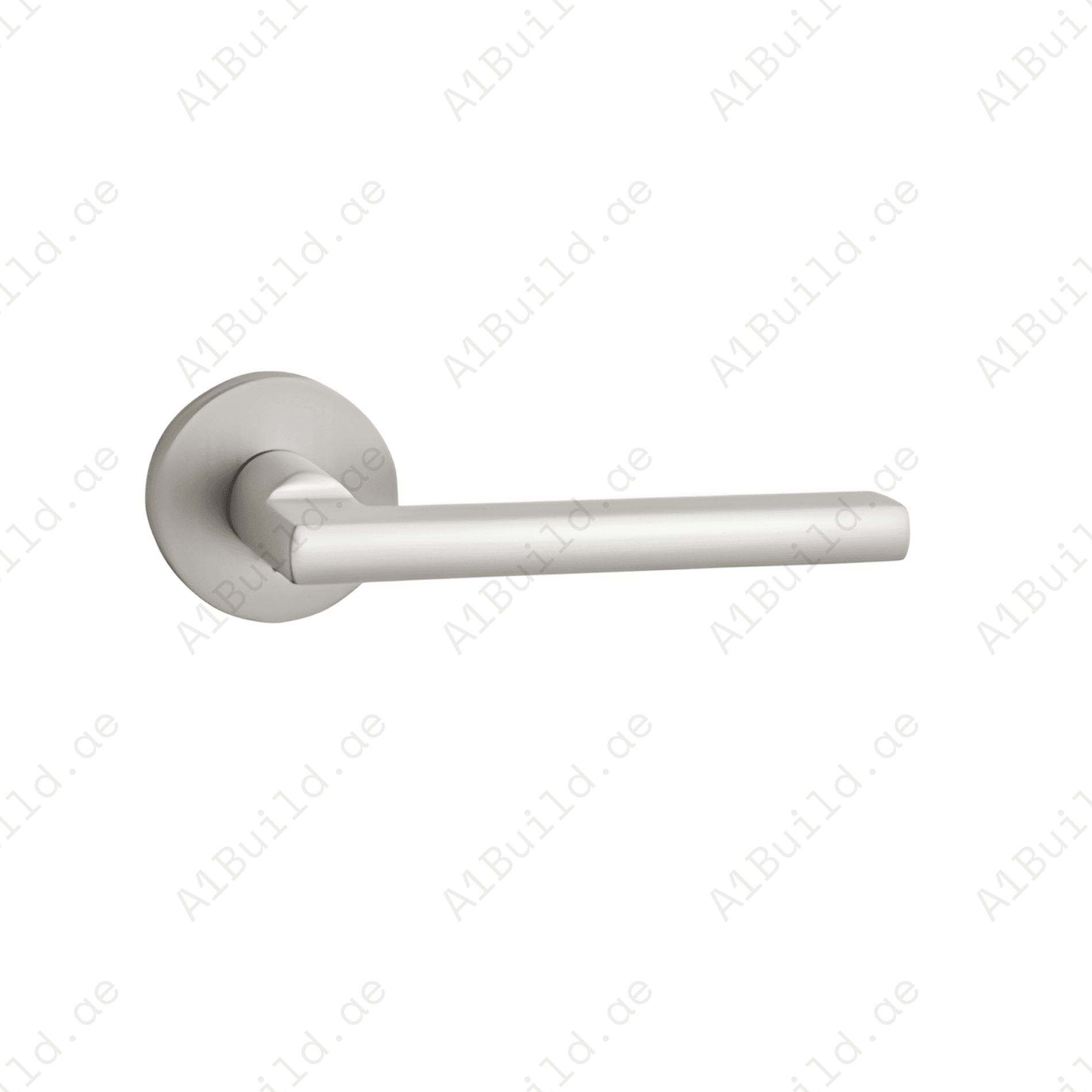 ALA.6239 premium aluminum alloy door lock handle in Matt Satin Nickel finish. Durable architectural hardware for modern homes, hotels, offices, and interiors.