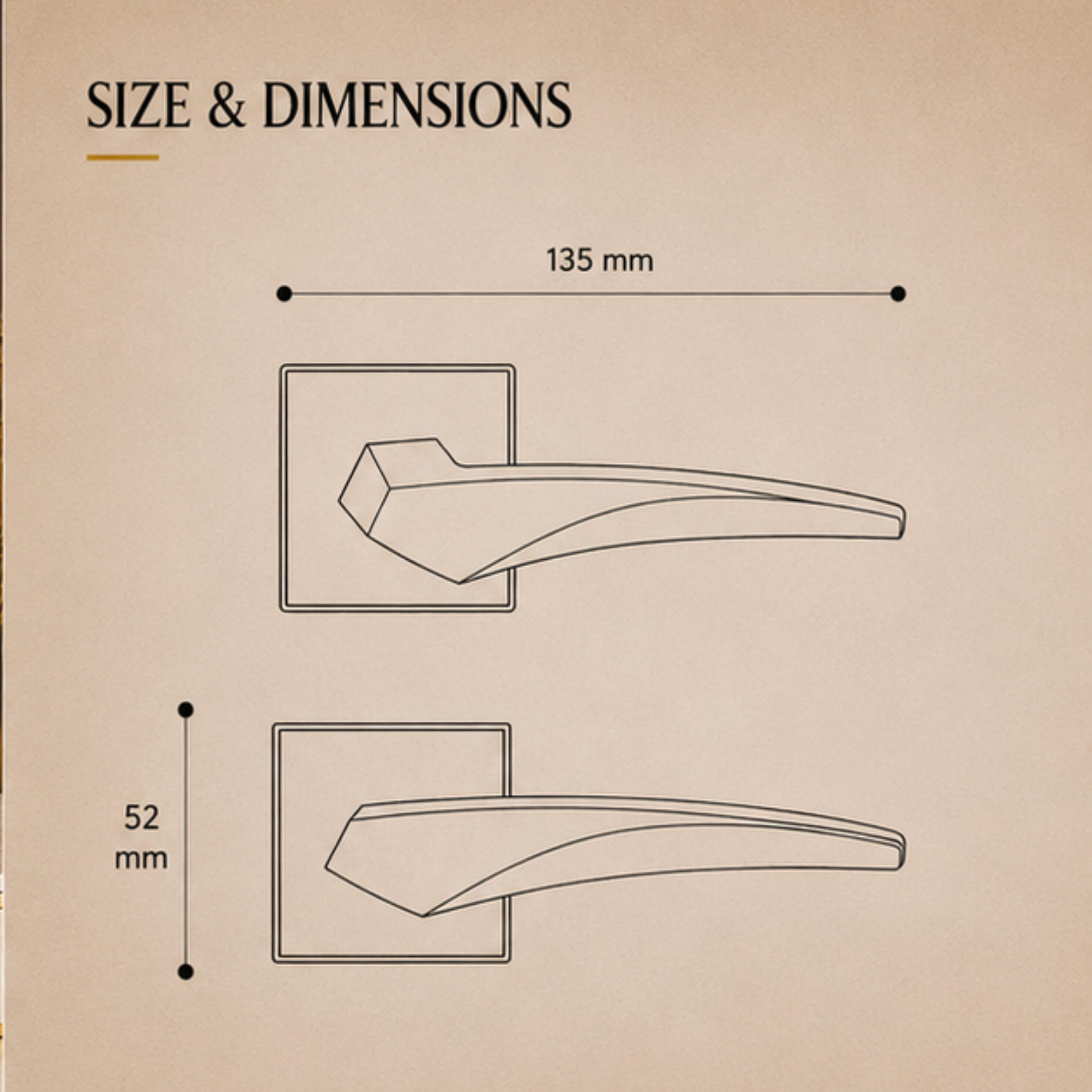 ALA.6439 premium aluminum alloy door lock handle in Matt Satin Nickel finish. Durable architectural hardware for modern homes, hotels, offices, and interiors.