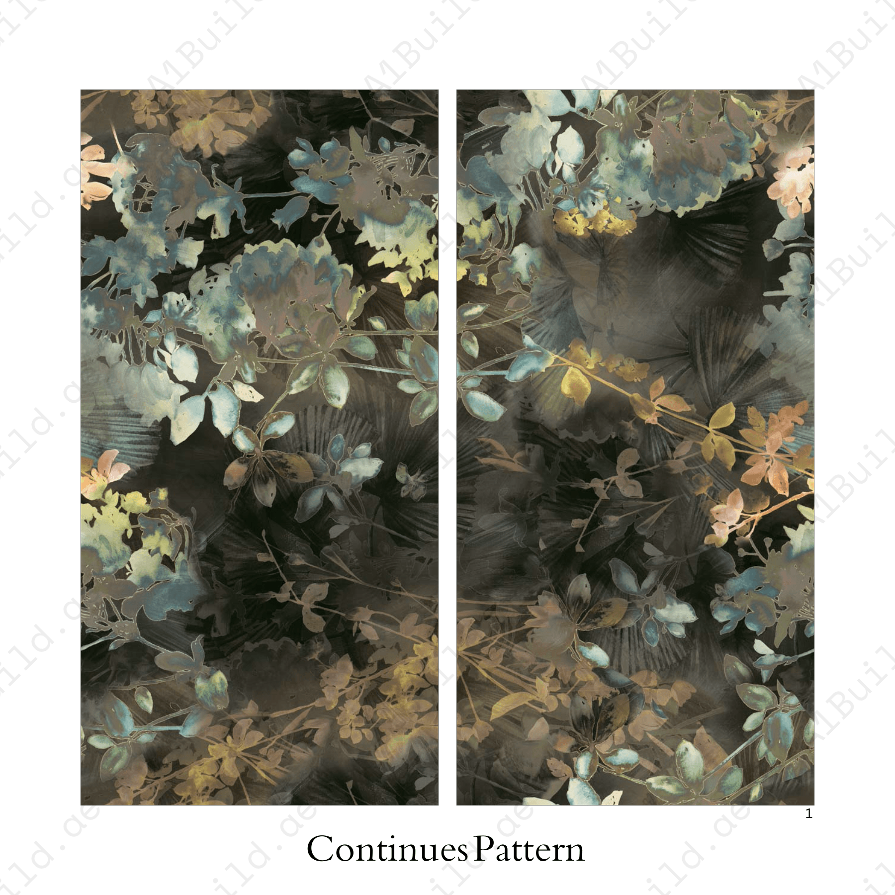 ARBOL A & B 60x120cm Glitter Matt Porcelain Tiles – 9MM Marble Look