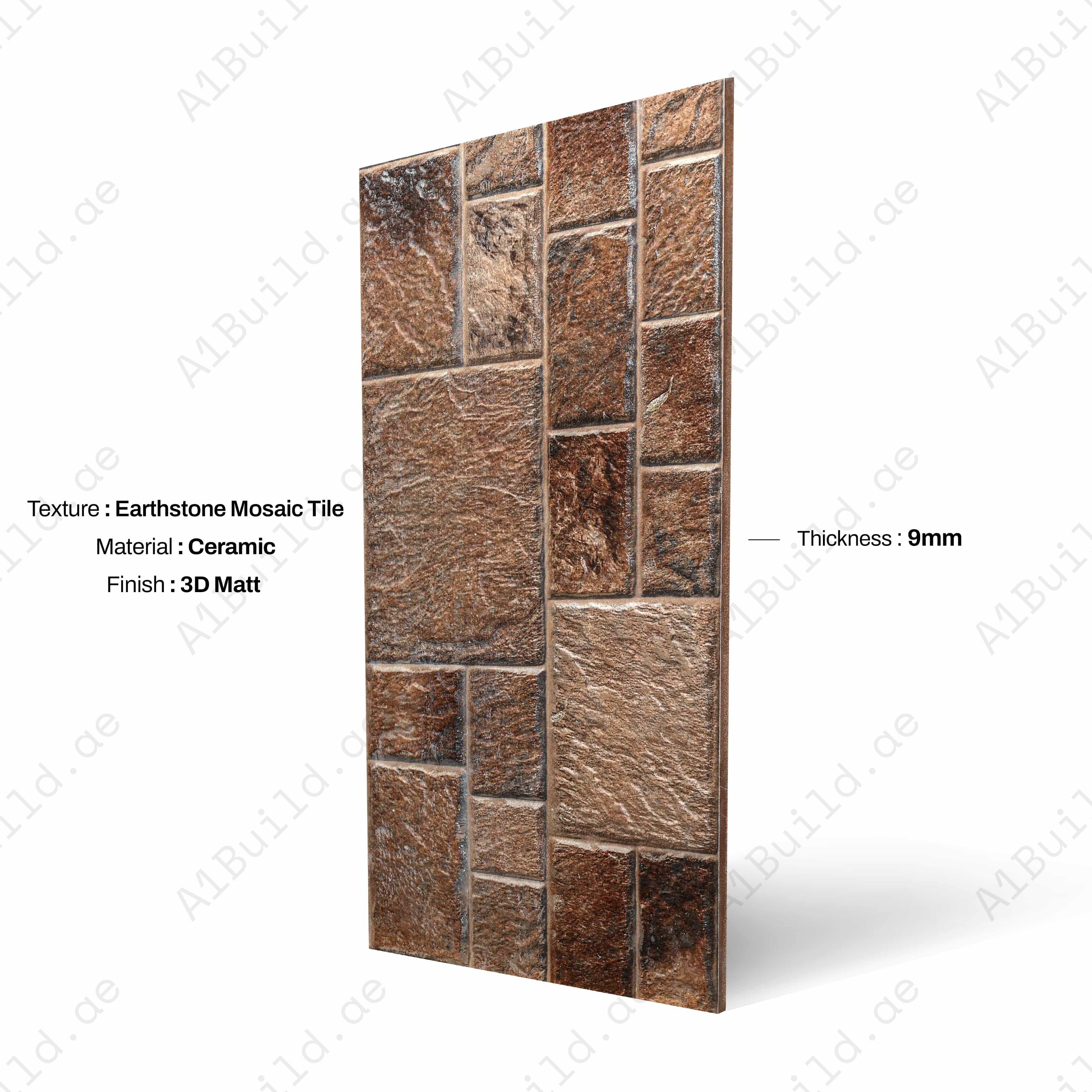 ASPER COTTO 3D Matt 30x60cm Ceramic Indoor Outdoor Wall Tile-2