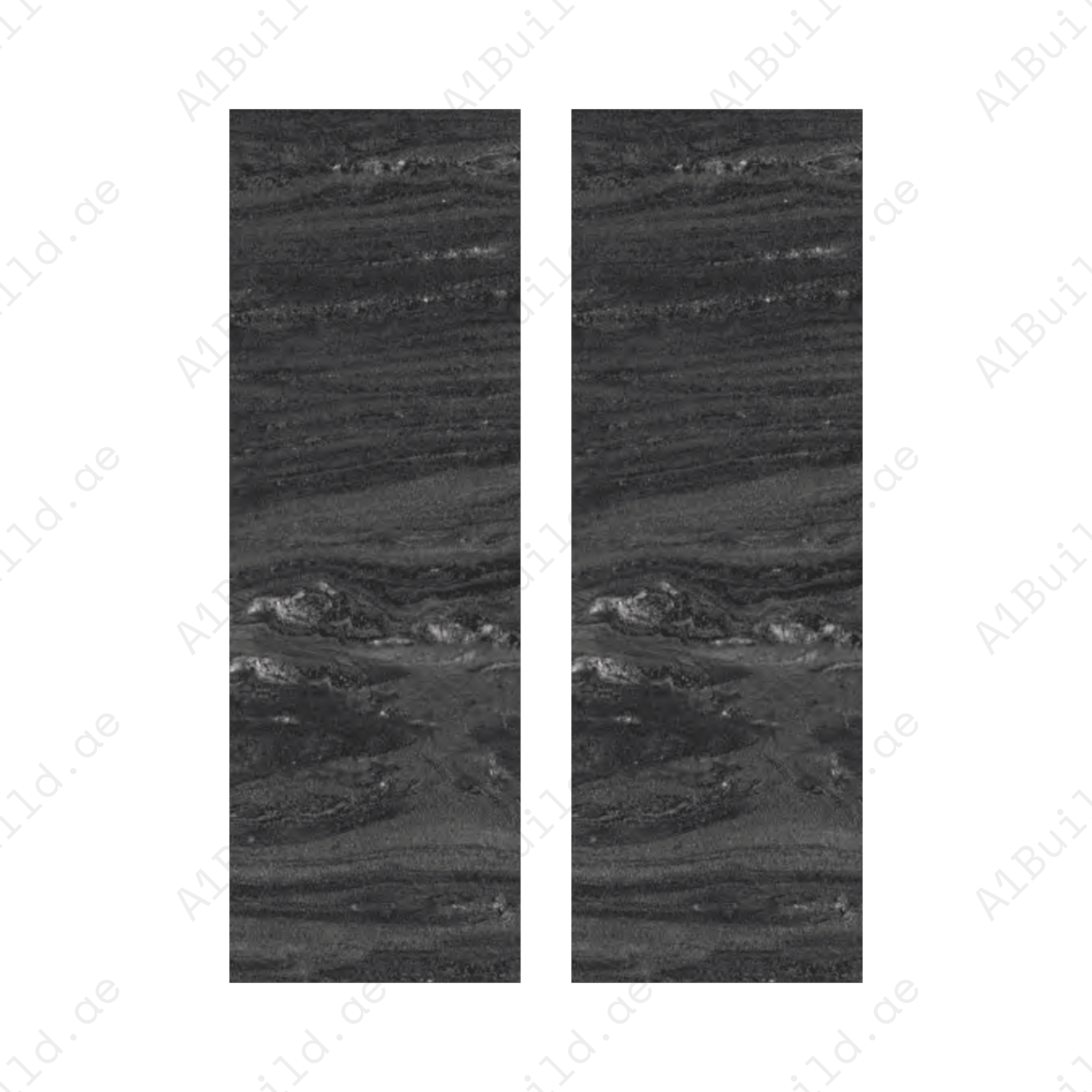 Bamboo Black (80x240cm 15mm Random Carving Matt Finished Indoor Floor, Wall & Counter Slabs)
