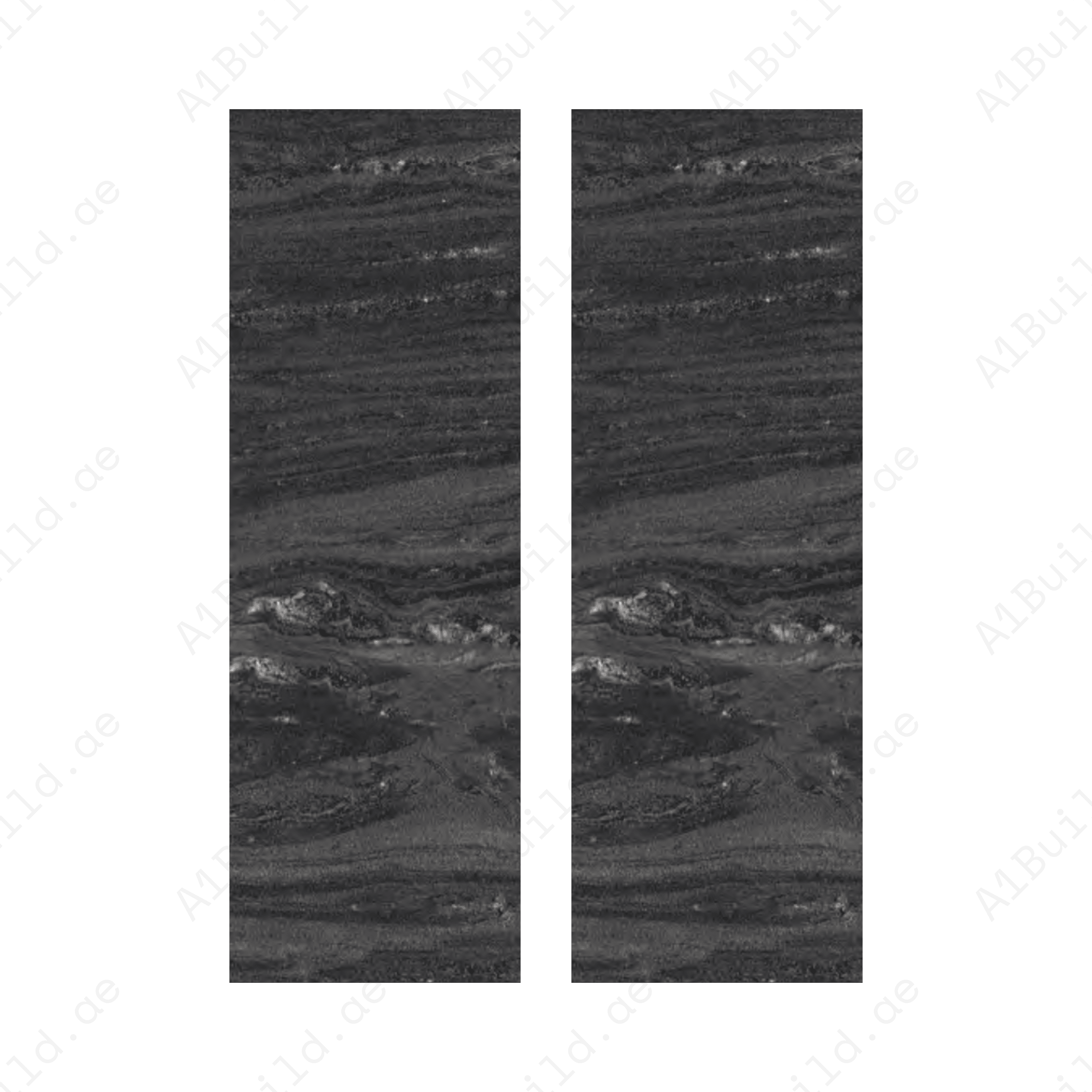 Bamboo Black (80x240cm 15mm Random Carving Matt Finished Indoor Floor, Wall & Counter Slabs)