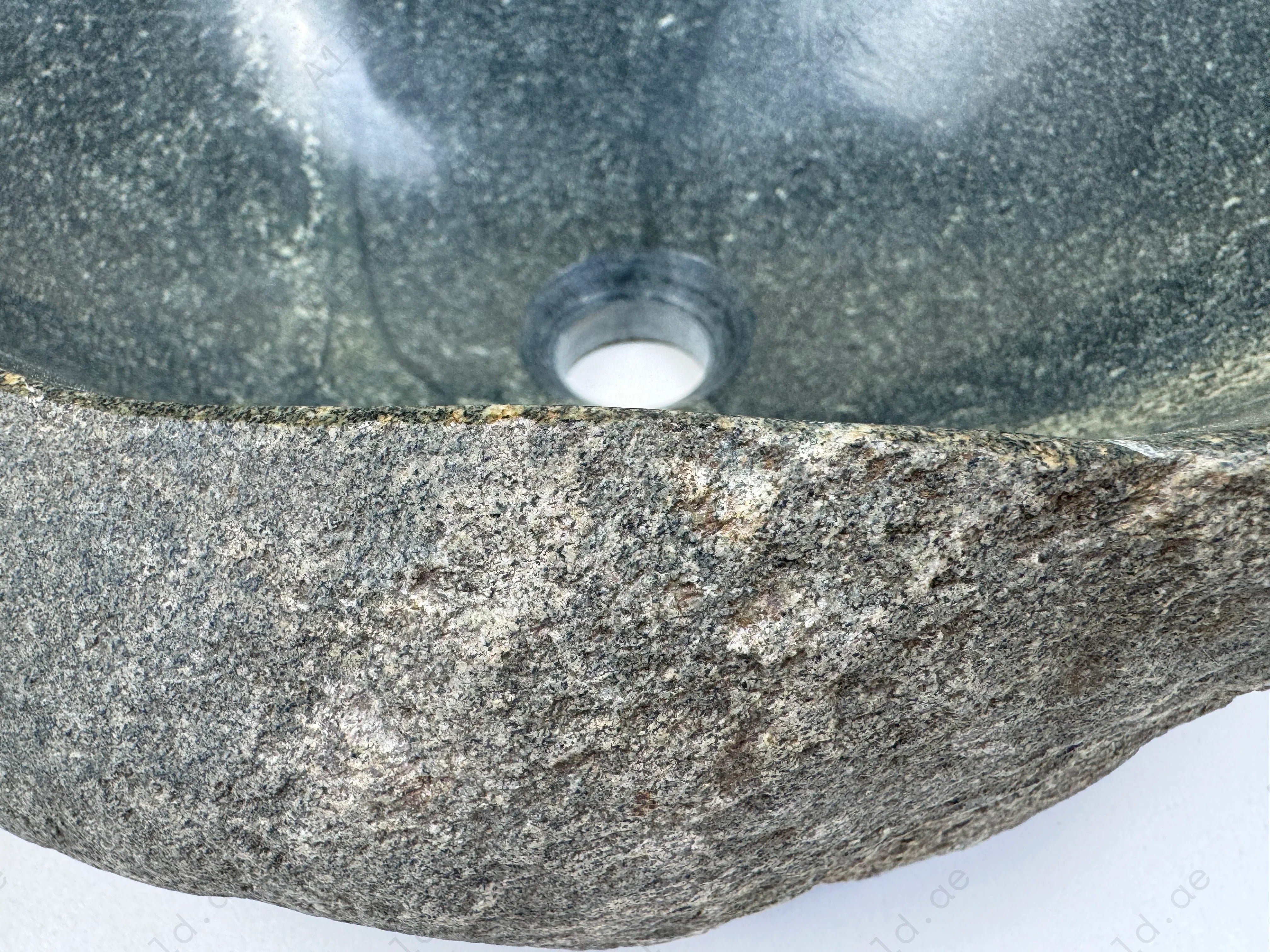 Add natural charm to your bathroom with the Marble Muse Pebble Stone Polished Irregular Wash Basin, crafted from premium marble for timeless elegance.