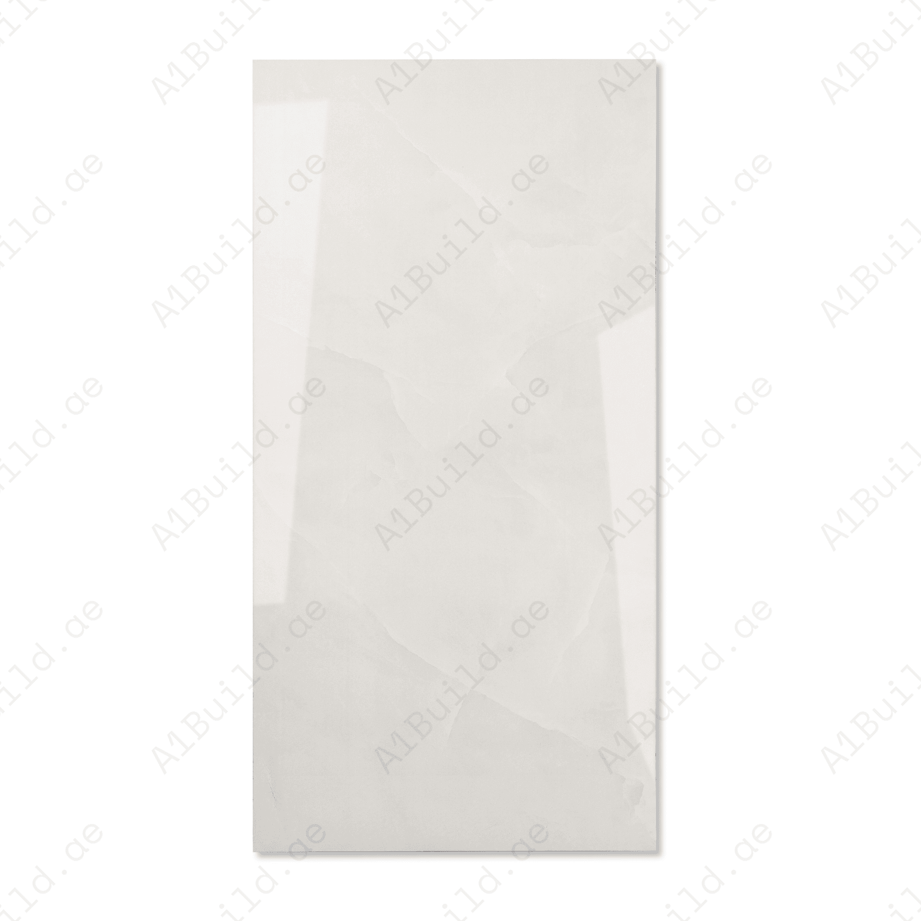 Agata Bianco porcelain tile 60x120cm 9mm thickness, white agate marble look design, durable porcelain tile for luxury floors and walls.