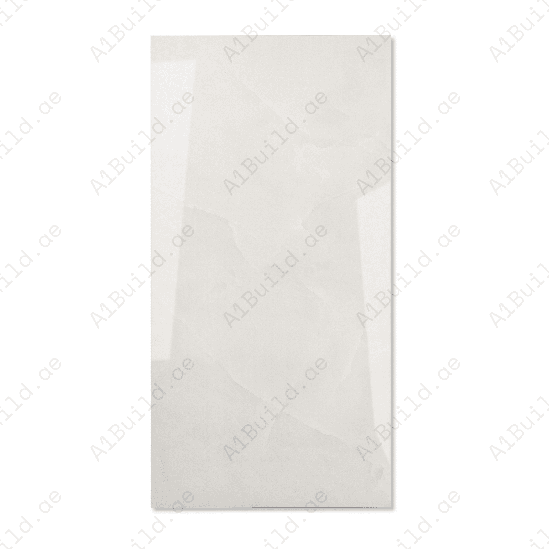 Agata Bianco porcelain tile 60x120cm 9mm thickness, white agate marble look design, durable porcelain tile for luxury floors and walls.