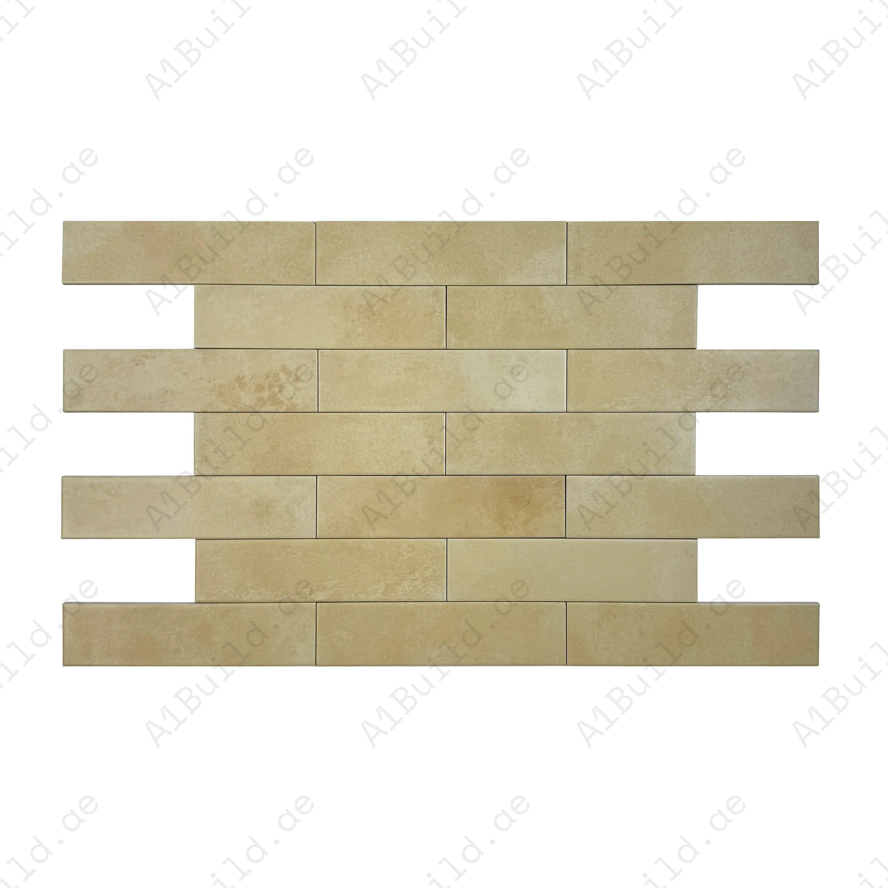 Amalfi Dawn Series Mint Green Matt Porcelain Artisanal Tile
