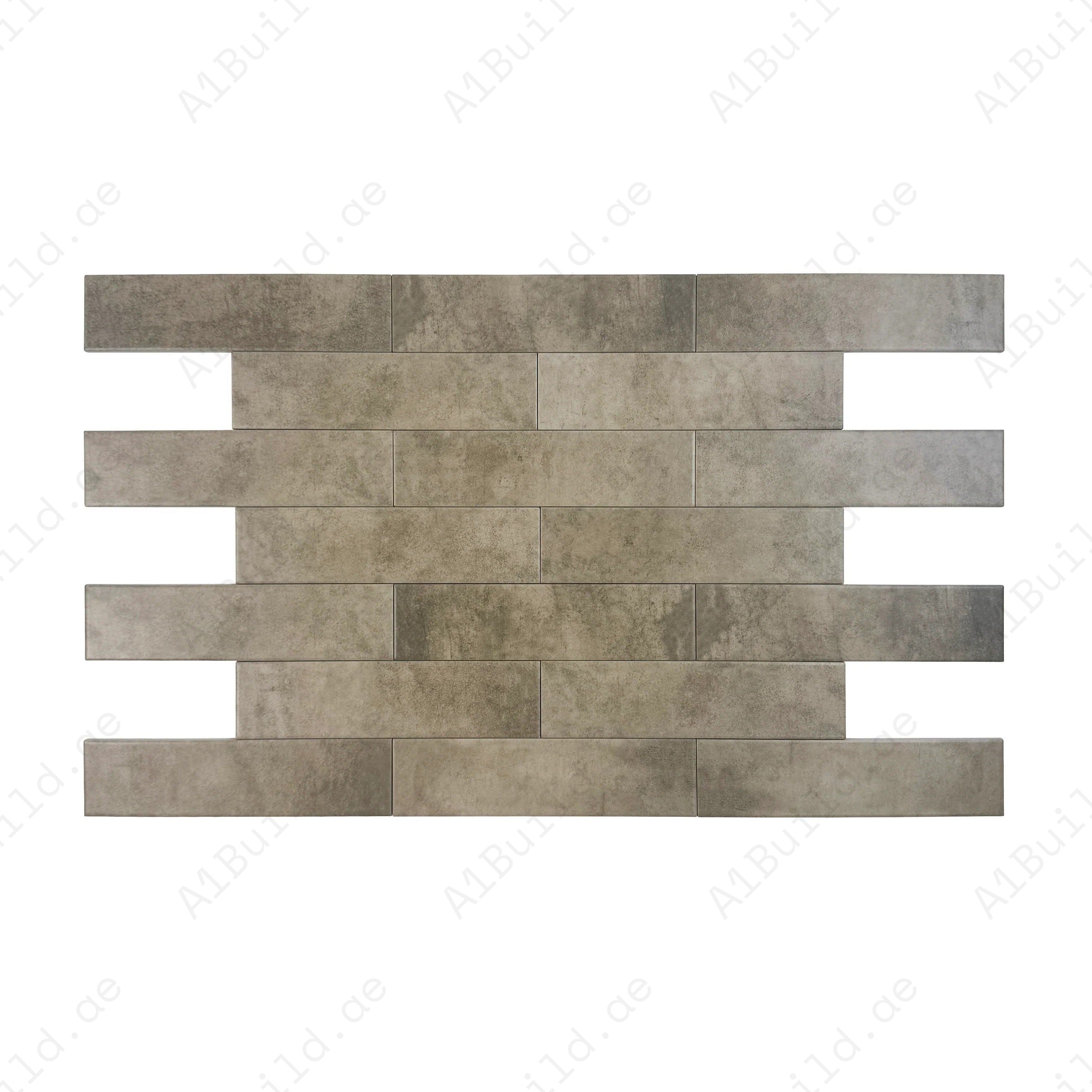 Amalfi Dawn Series Peanut Brown Matt Porcelain Artisanal Tile