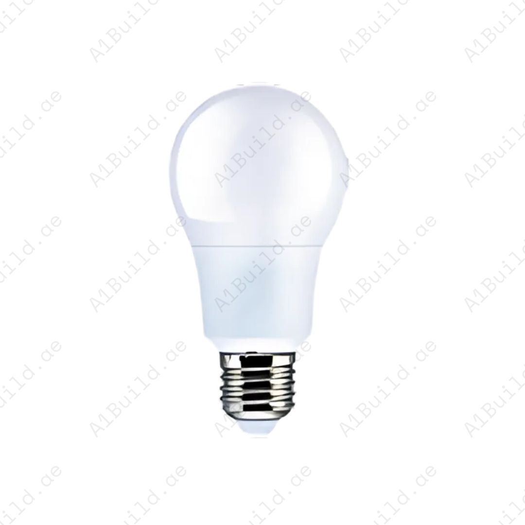 Anar 11W LED Bulb with E27 base. 3000K warm white, 1055lm brightness, 30,000hrs lifespan, 80% energy saving, ideal for home and office indoor lighting.