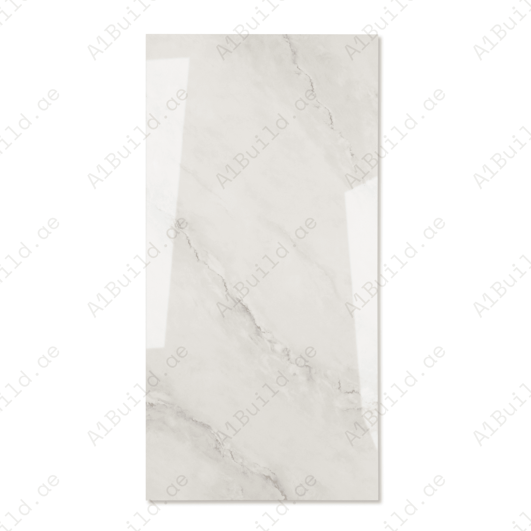 Arctic Flow Silver porcelain tile 60x120cm 9mm thickness, light grey marble look design, durable porcelain tile for modern floors and walls.