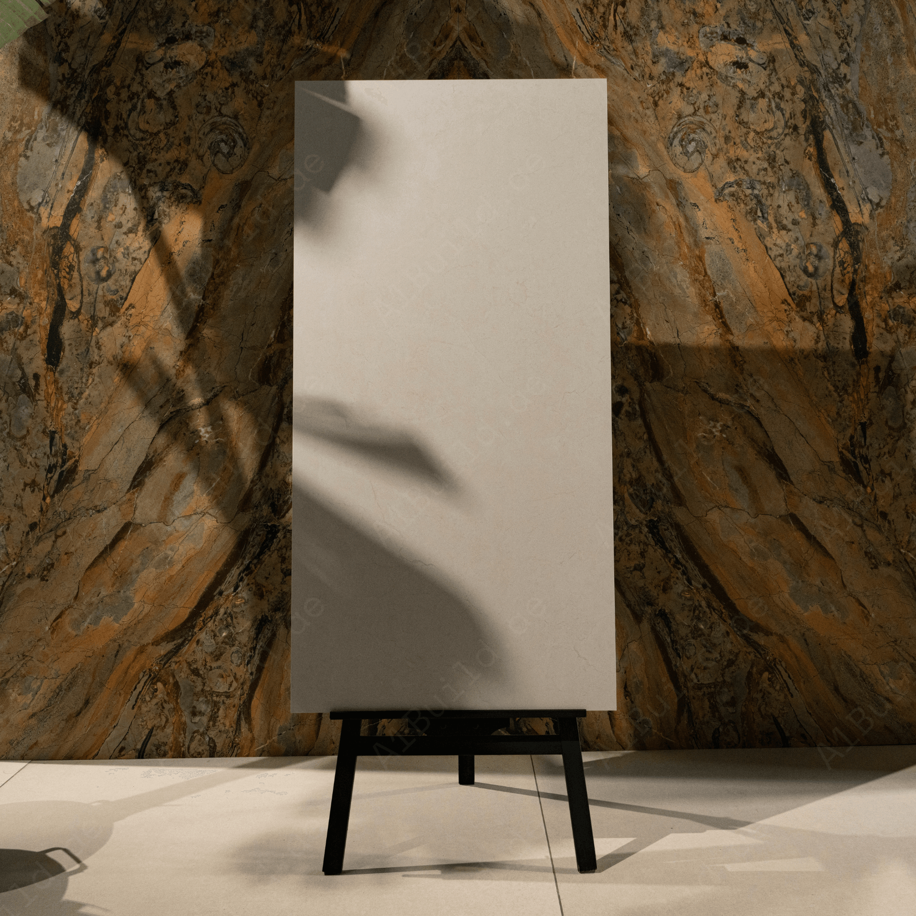 Arctic Frost porcelain tile 60x120cm with 9mm thickness, marble look finish, durable porcelain, ideal for floors and walls.