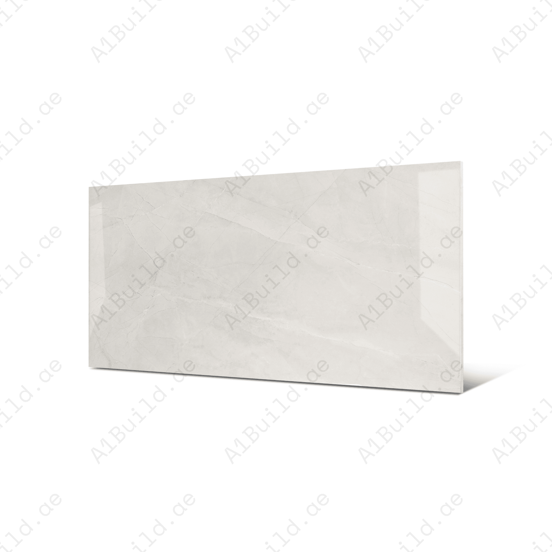 Armani Bianco 80x160cm glossy porcelain tile, 09mm thick with a marble-inspired design. Elegant high-gloss finish, ideal for modern interiors.