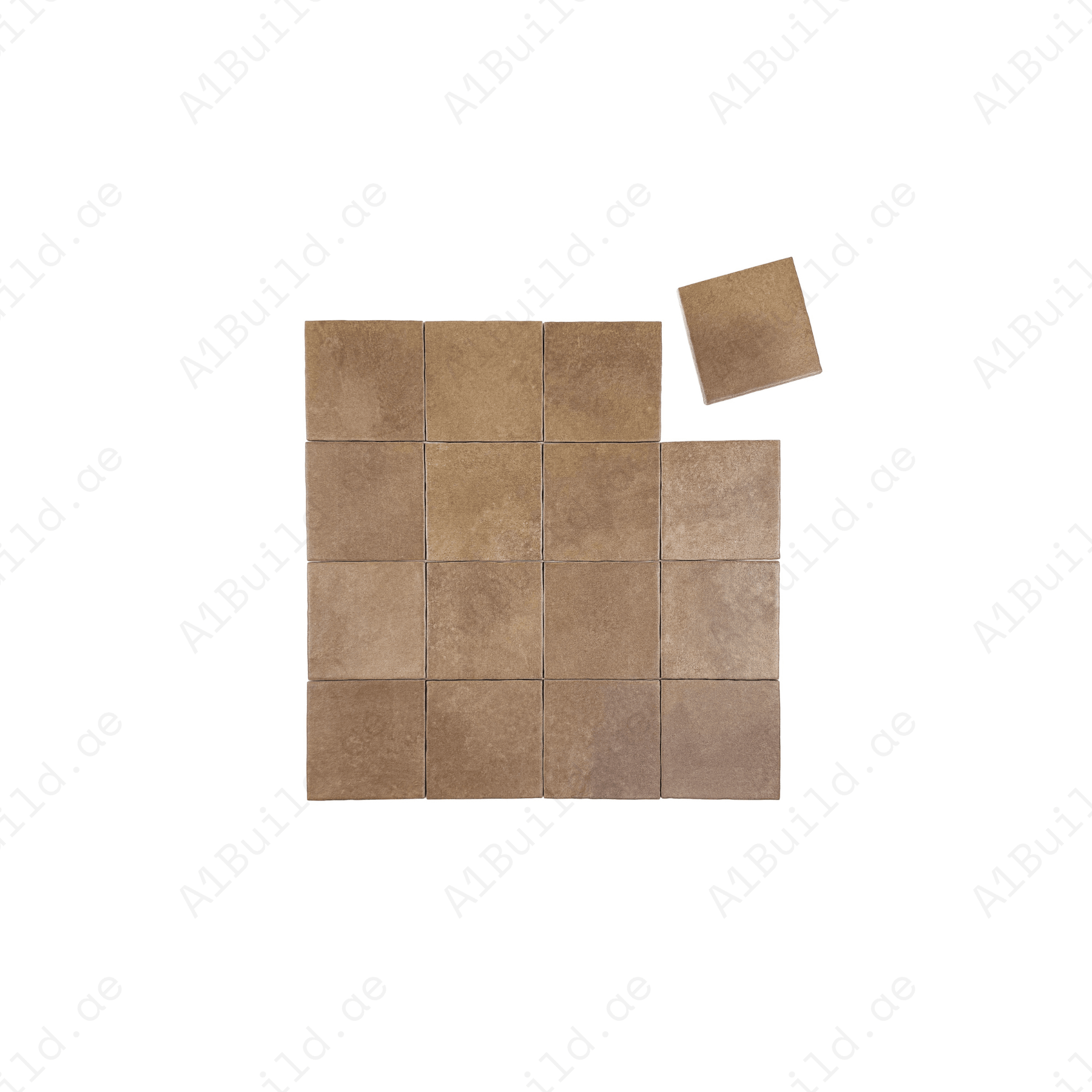 Artisan Essence Bright Orange Matte Porcelain Artisanal Tile