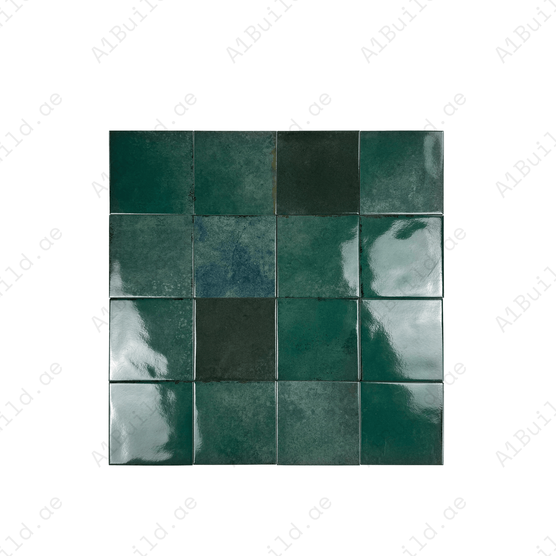 Artisan Essence Mixed Grey Glossy Porcelain Artisanal Tile