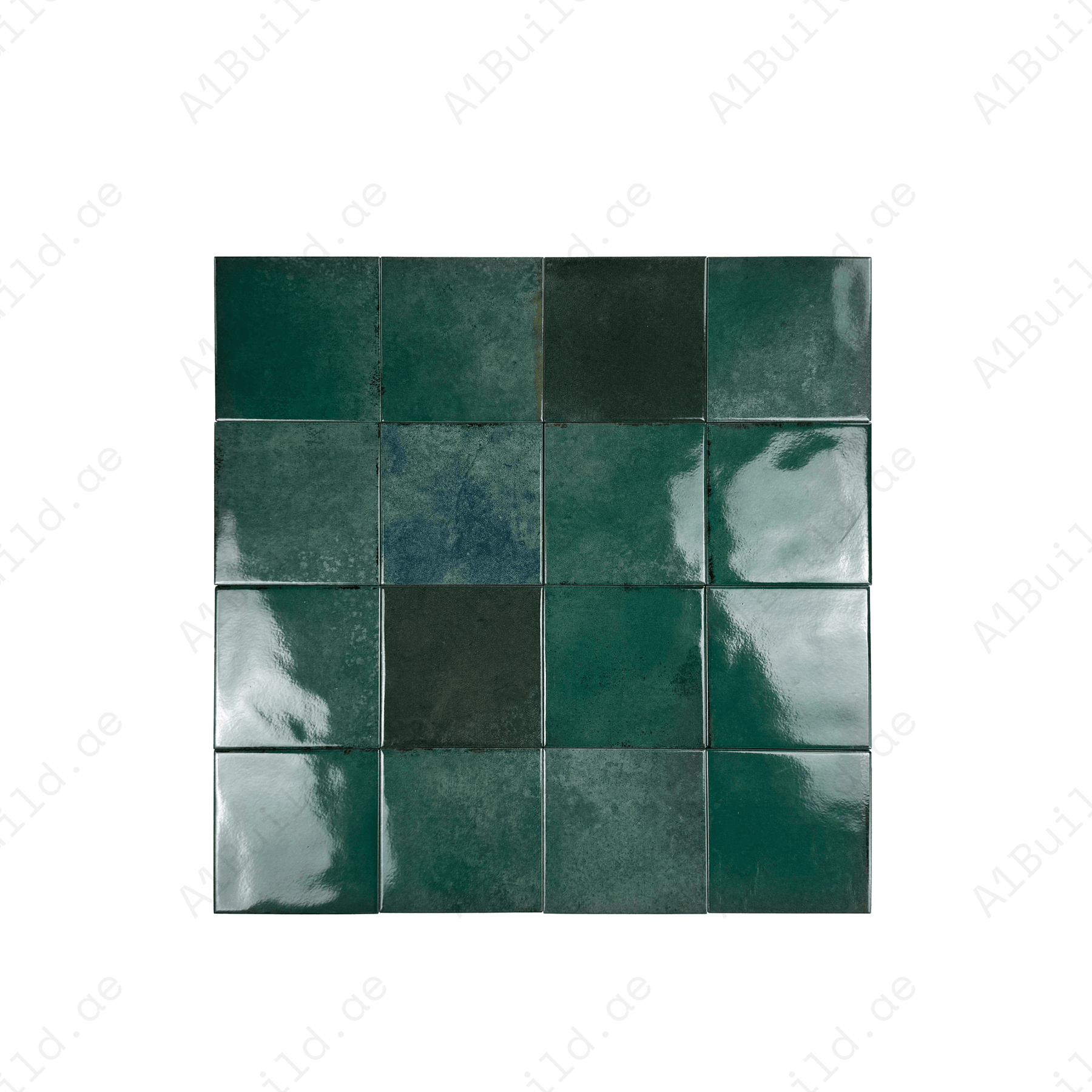 Artisan Essence Mixed Grey Glossy Porcelain Artisanal Tile