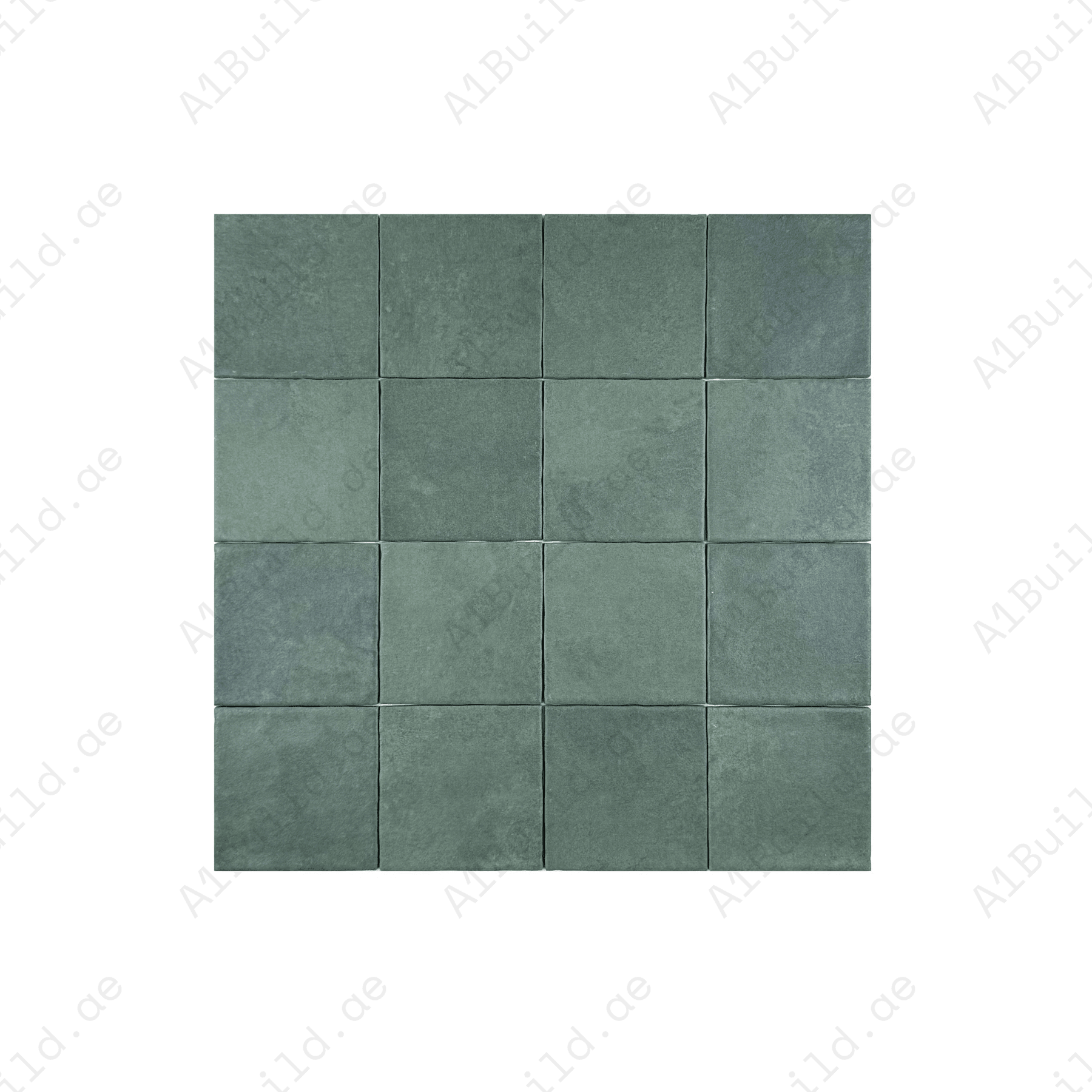 Artisan Essence Rich Garden Green Matte Porcelain Artisanal Tile
