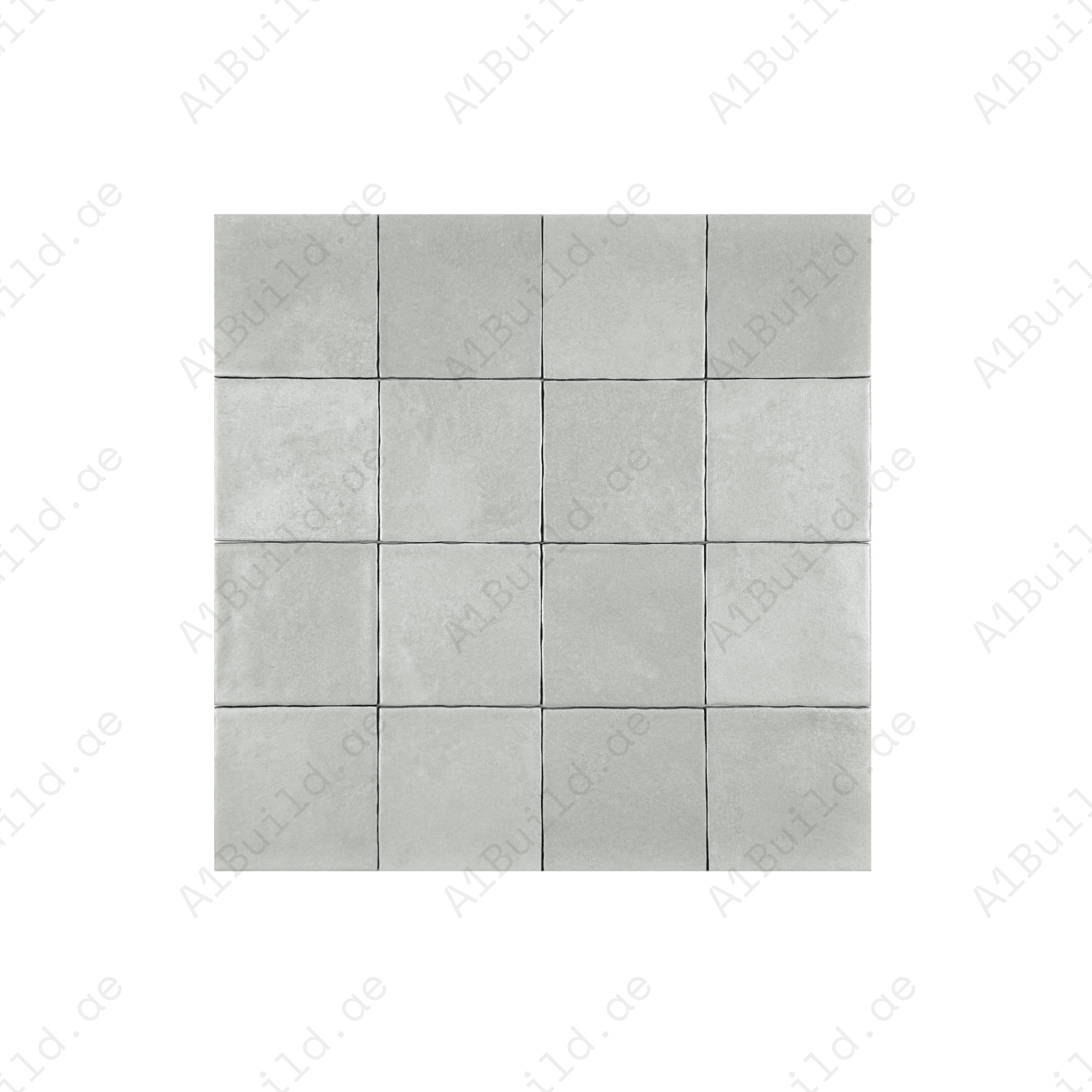 Artisan Essence Smoke White Matte Porcelain Artisanal Tile