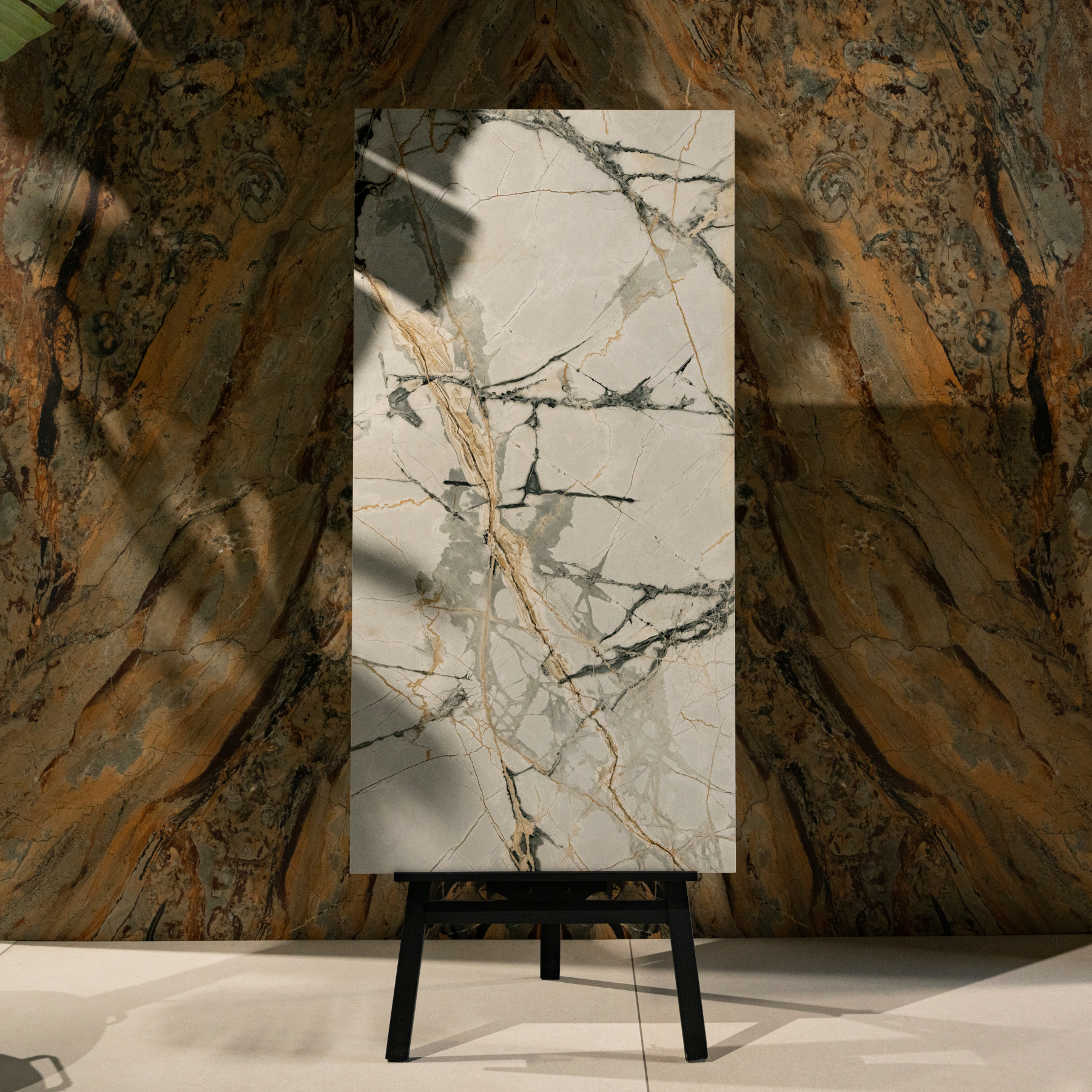 Aura Rope porcelain tile 60x120cm with 9mm thickness features a warm marble look, durable porcelain body, premium finish for floors and walls.