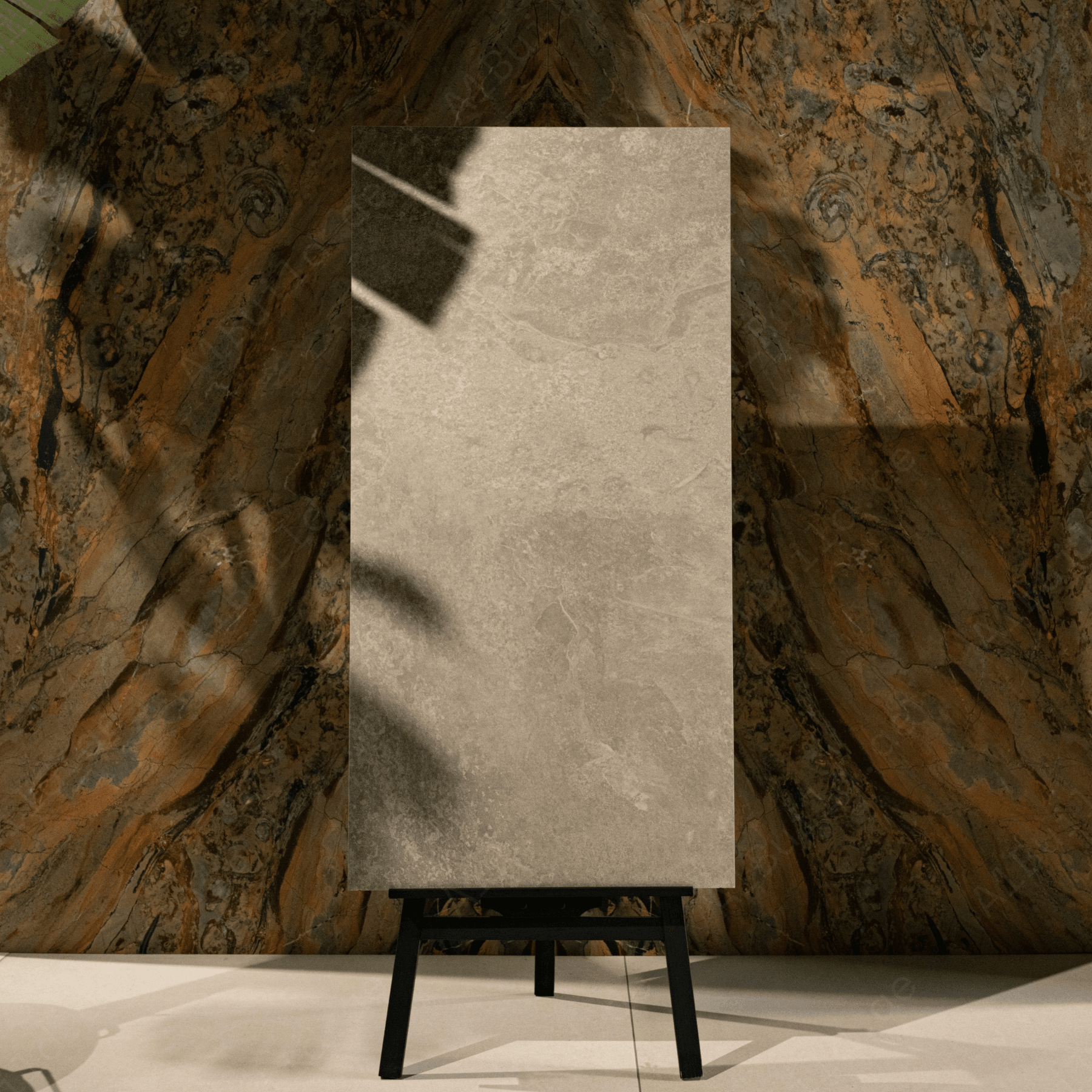 Aura Rope porcelain tile 60x120cm with 9mm thickness features a warm marble look, durable porcelain body, premium finish for floors and walls.