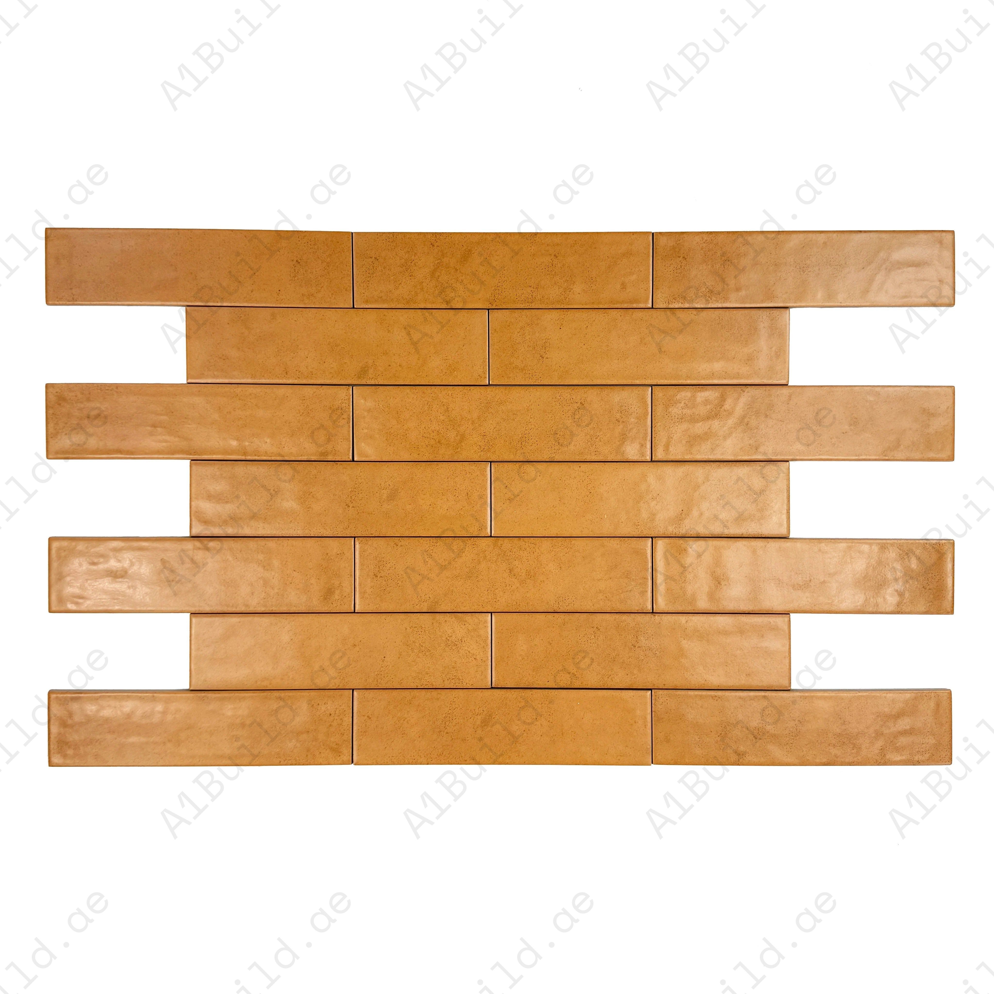 Aurora Vibes Dark Orange Semimatte Porcelain Tiles—durable, waterproof, and stylish. Ideal for kitchens, bathrooms, walls, floors, and outdoor spaces.