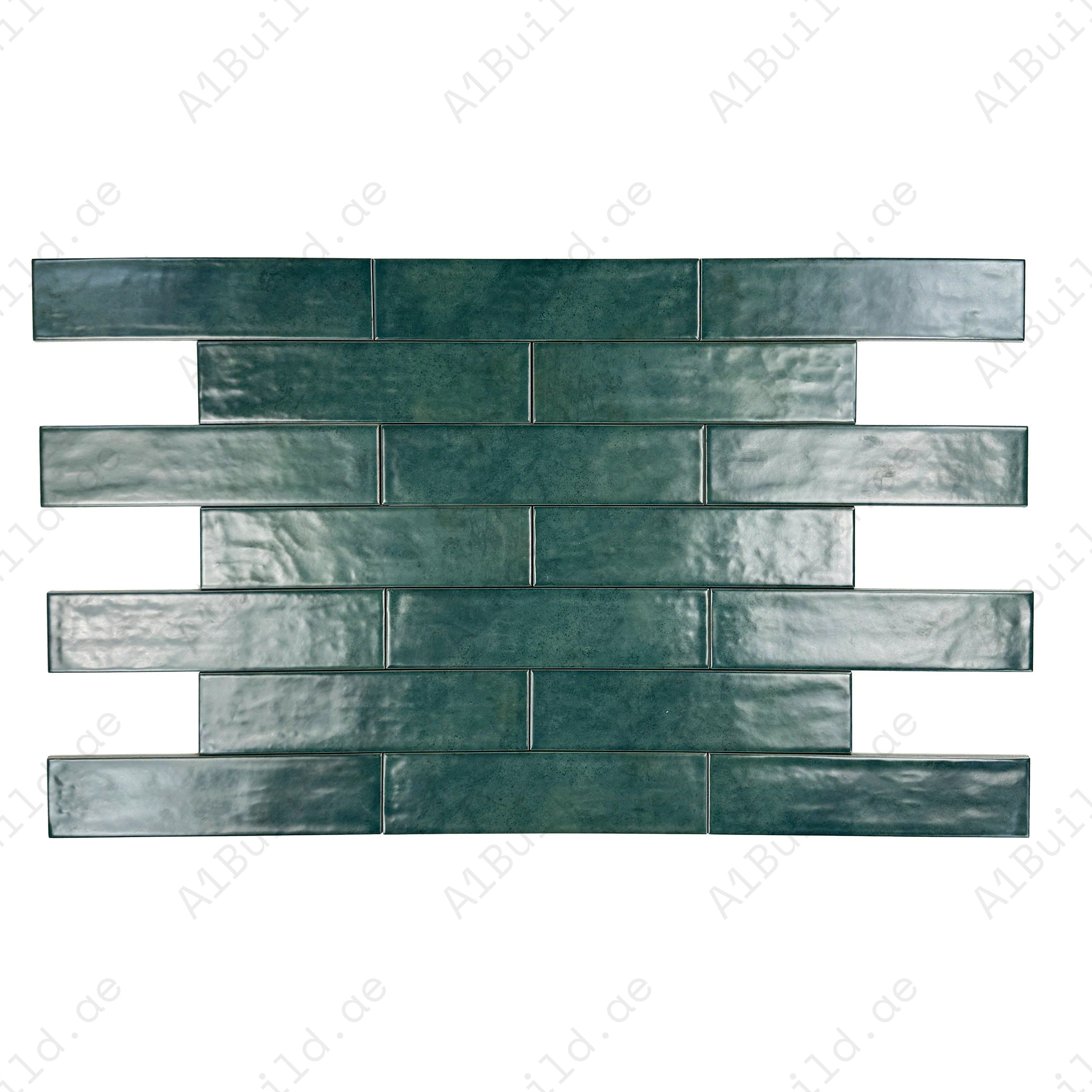 Aurora Vibes Dark Sea Green Semimatte Porcelain Tiles—durable, waterproof, and stylish. Perfect for bathrooms, kitchens, walls, floors, and outdoor projects.