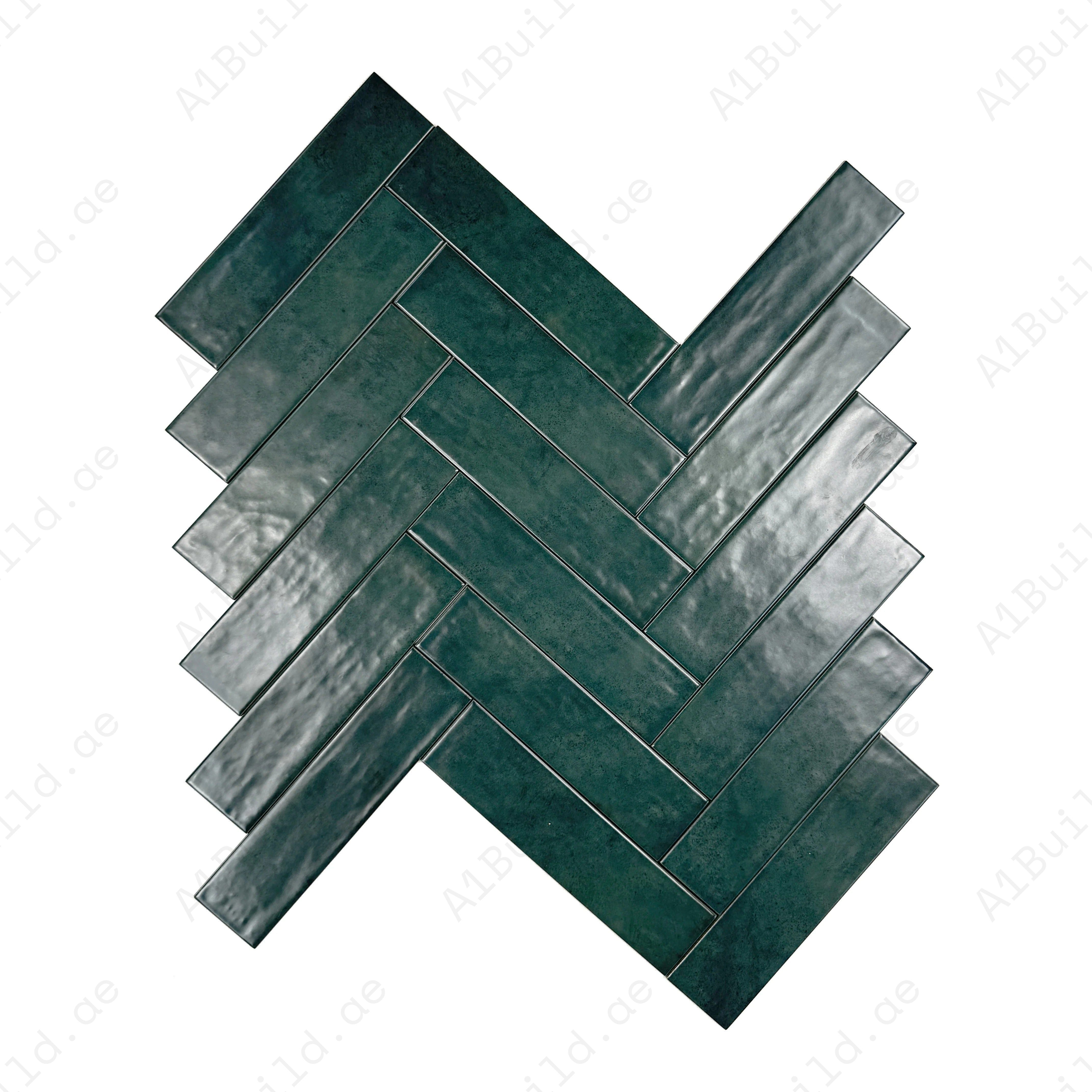 Aurora Vibes Dark Sea Green Semimatte Porcelain Tiles—durable, waterproof, and stylish. Perfect for bathrooms, kitchens, walls, floors, and outdoor projects.