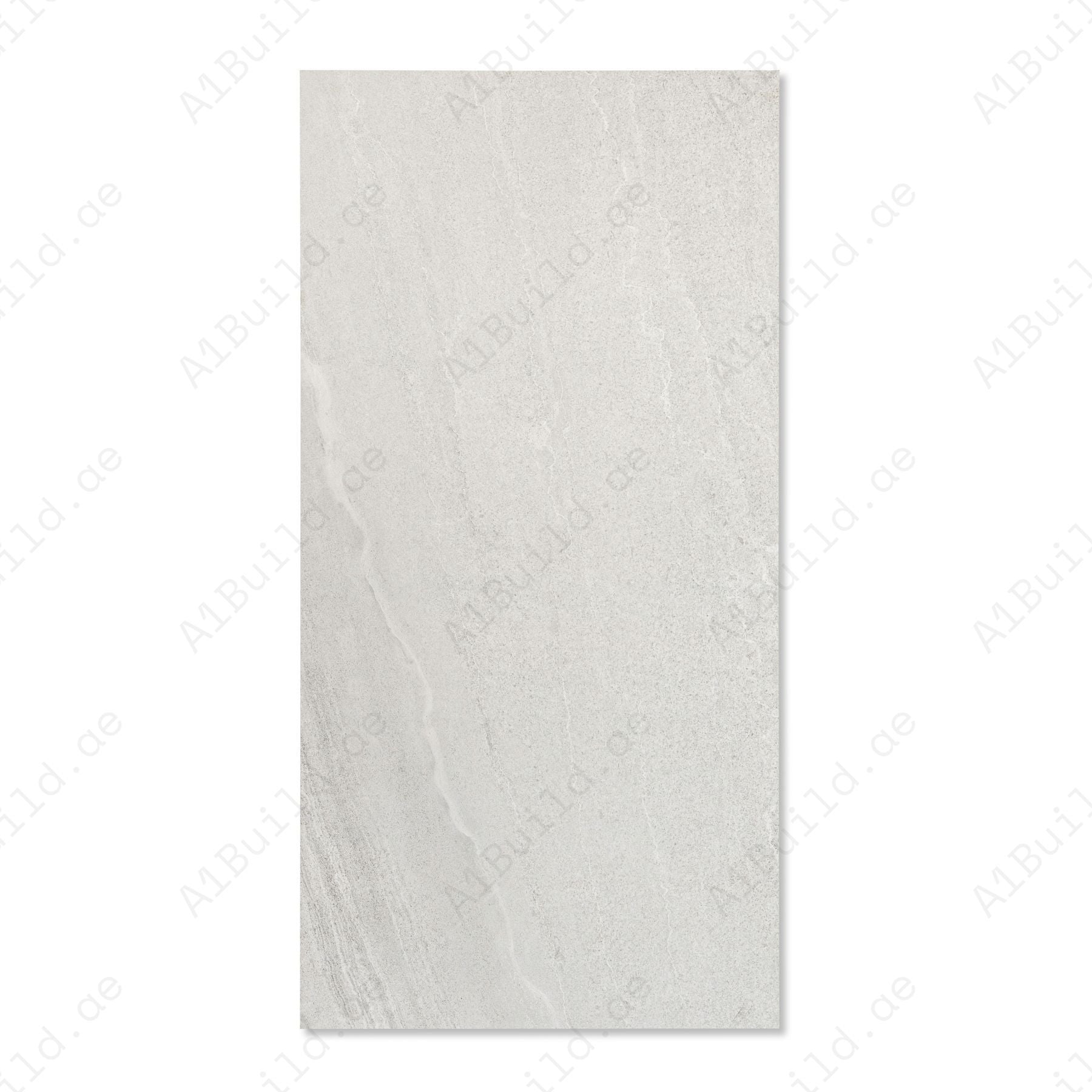 Basalt Silver Sicura porcelain tile 60×120cm with anti-slip stone finish, durable porcelain strength ideal for floors and wet areas.