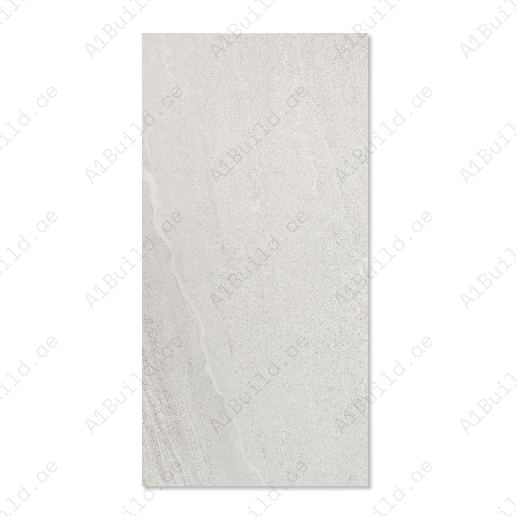 Basalt Silver Sicura porcelain tile 60×120cm with anti-slip stone finish, durable porcelain strength ideal for floors and wet areas.