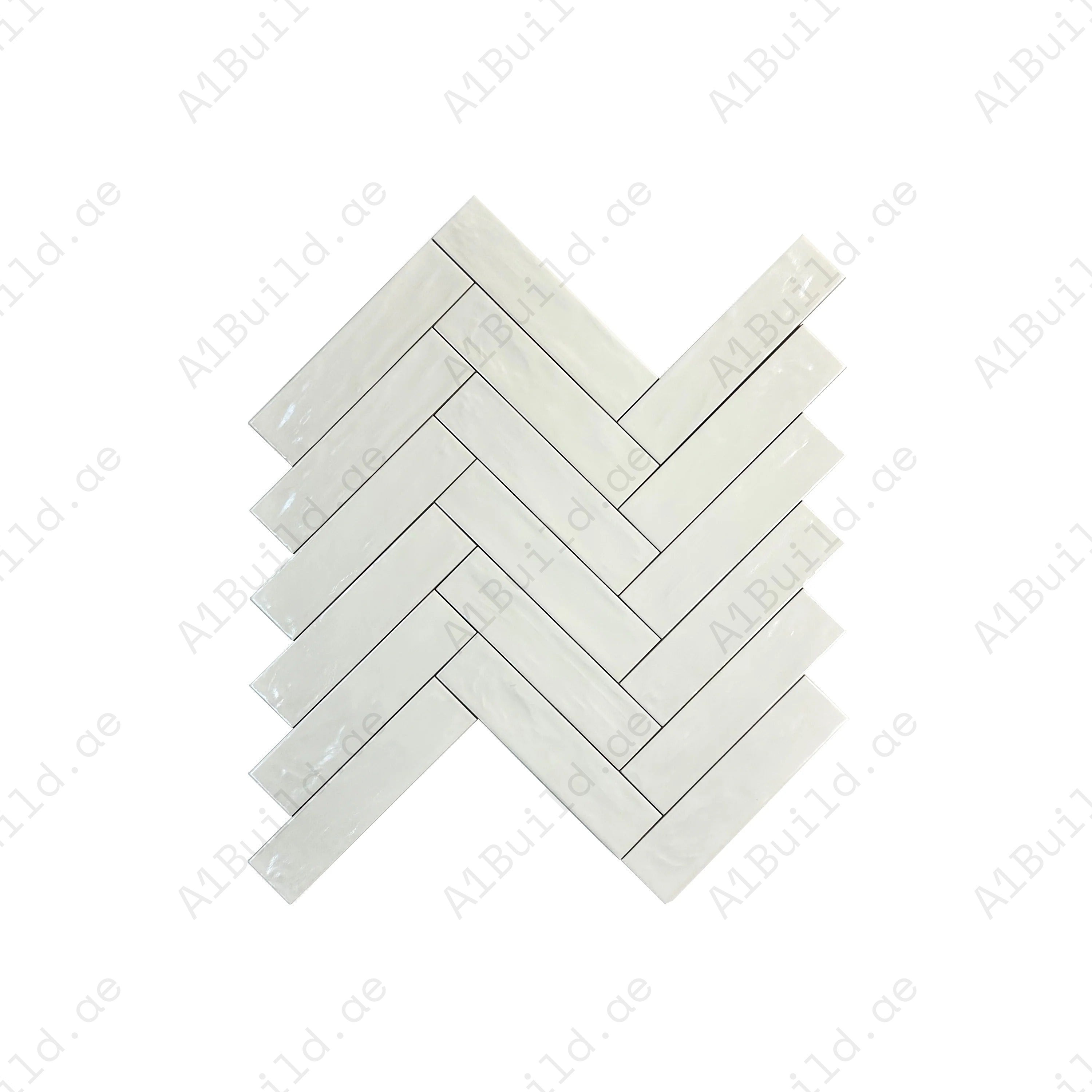 Beige Semimatte Pearlescent Ceramic Artisanal Tile combines style, durability, and versatility, perfect for walls, floors, and backsplashes in modern interiors.
