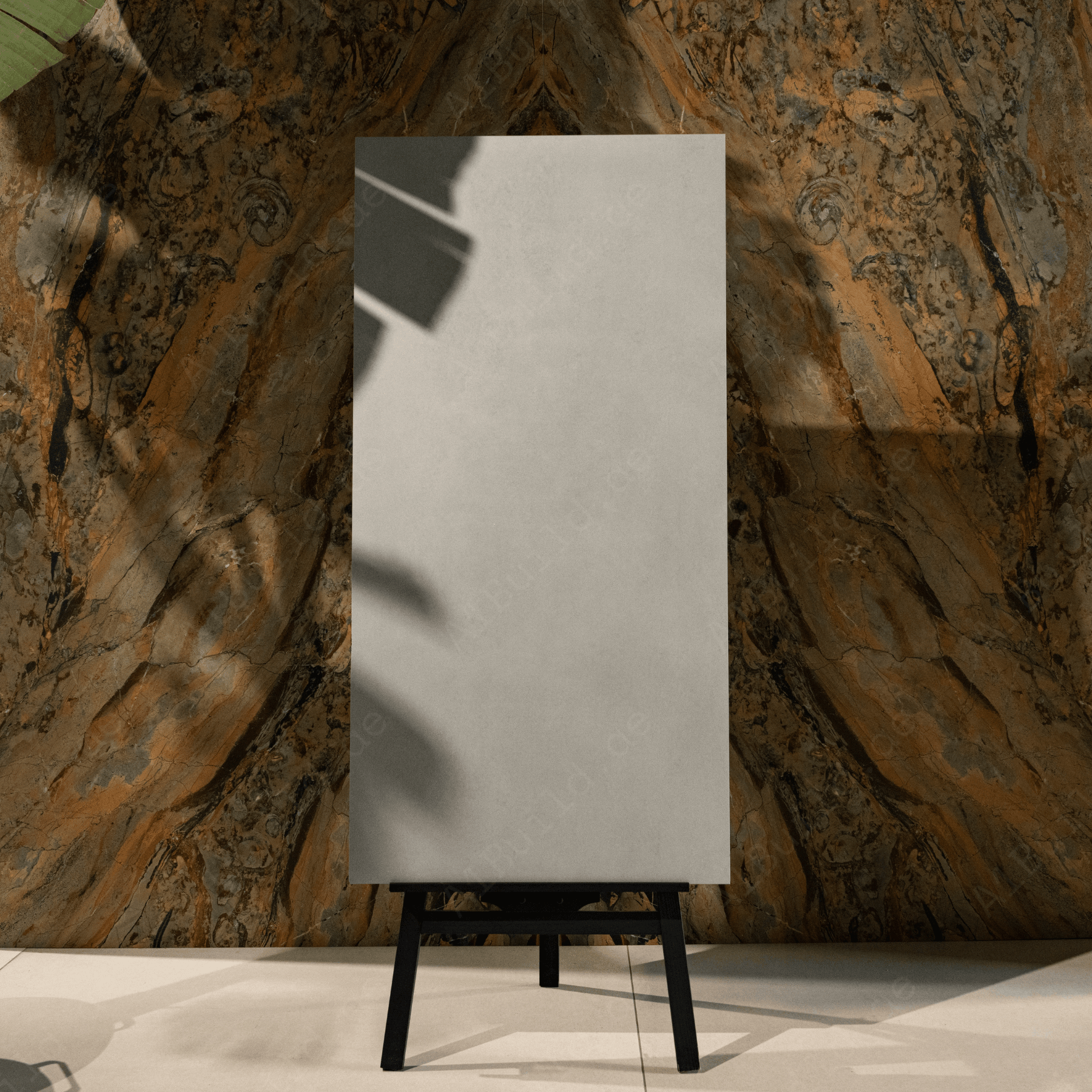 Bestone Bianco porcelain tile 60x120cm with 9mm thickness features a natural stone look, durable porcelain body for floors and walls.