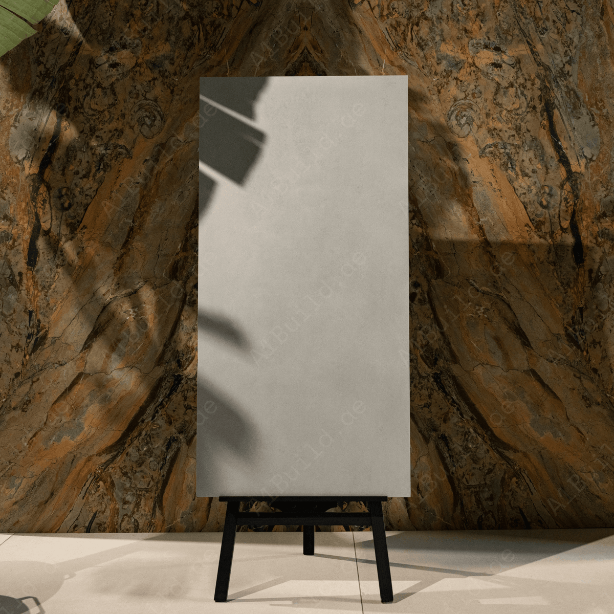 Bestone Bianco porcelain tile 60x120cm with 9mm thickness features a natural stone look, durable porcelain body for floors and walls.