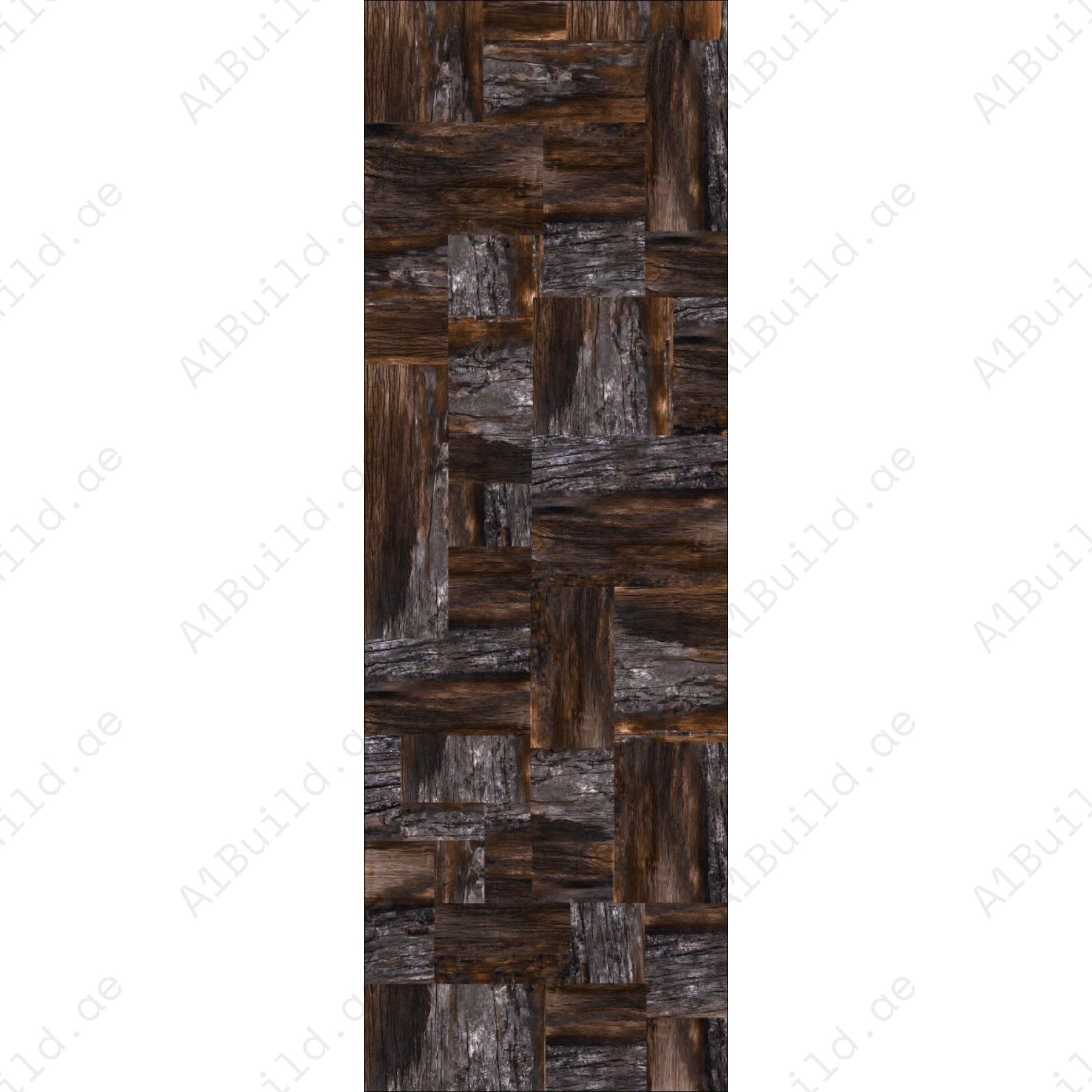 Black Wood (80x240cm 15mm Random Polished Finished Indoor Floor, Wall & Counter Slabs)