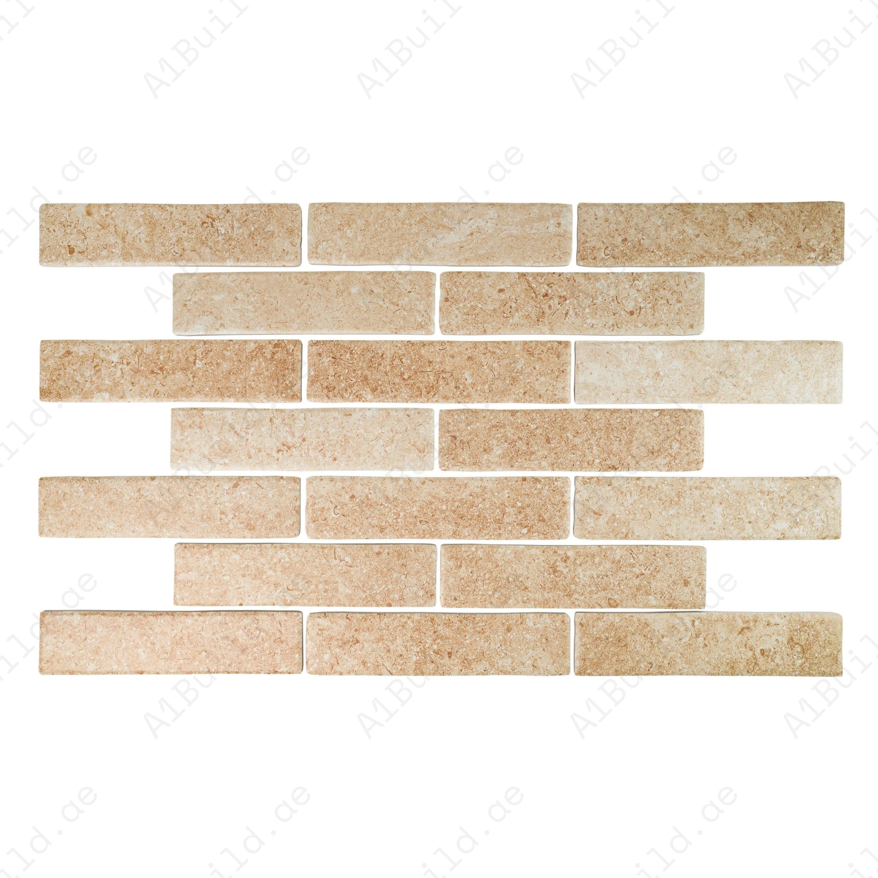 Boutique beige matte porcelain tiles with natural tones. Durable, waterproof & scratch-resistant, perfect for walls, floors, and modern kitchen backsplashes.
