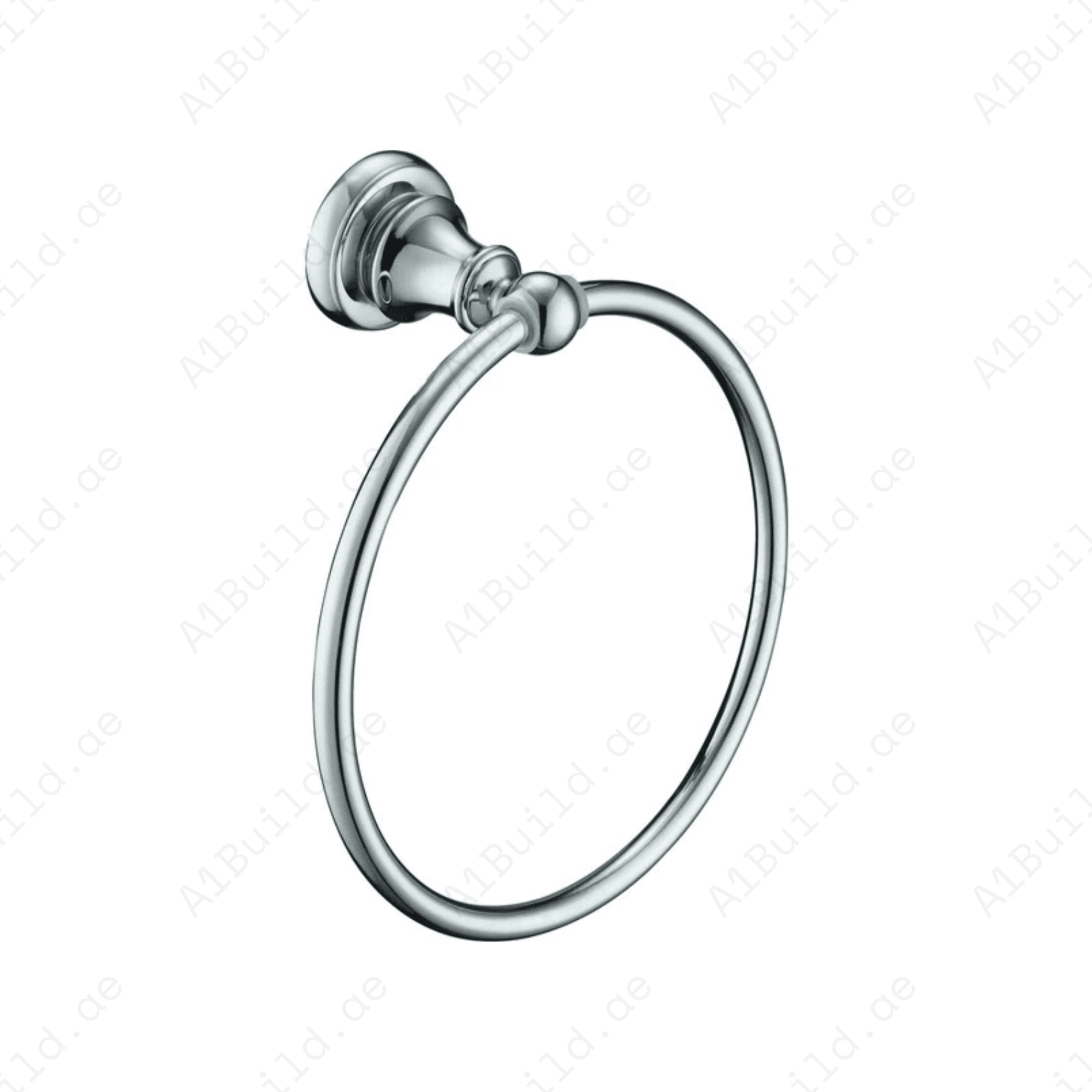 BrassTowelRing_ChromeFinish_DurableWallMountDesignSTARTowelRing_ChromeFinish_DurableWallFastening