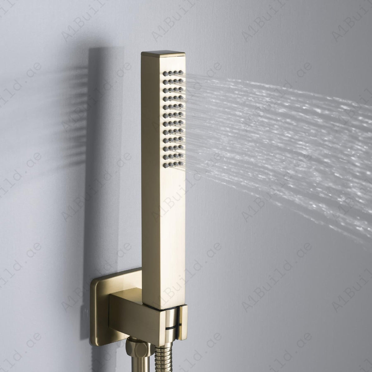 Brushed Gold Concealed Shower Mixer2