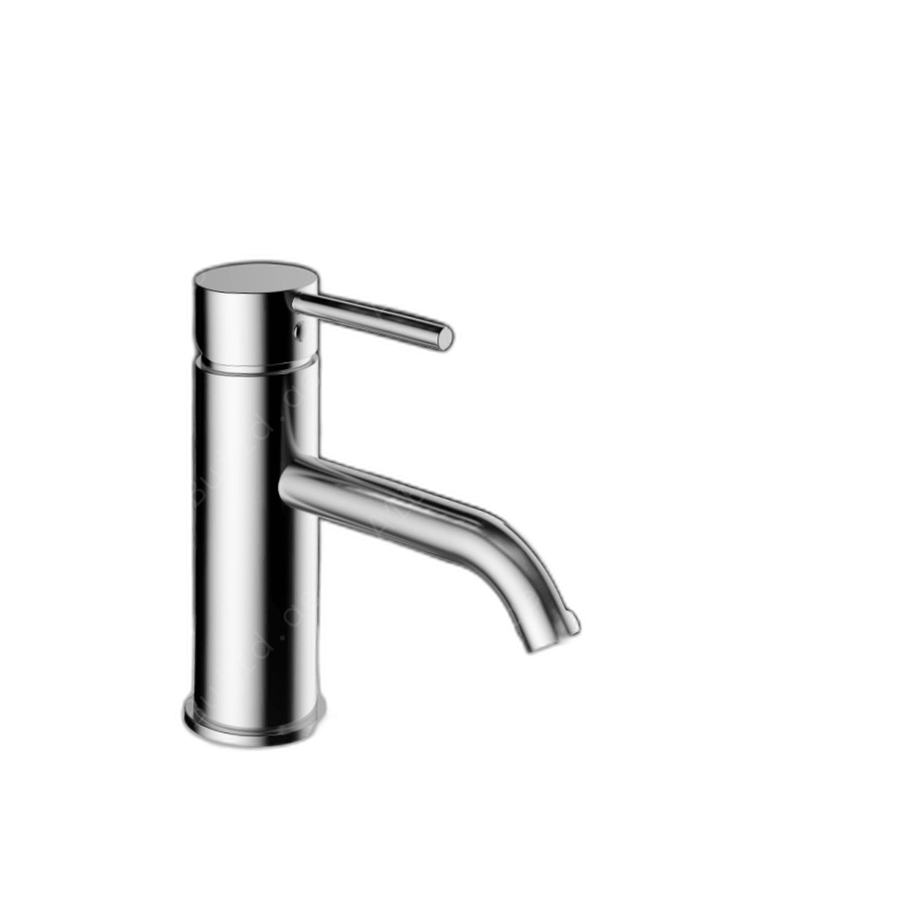 Brushed Nickel Basin Mixer Without PUW
