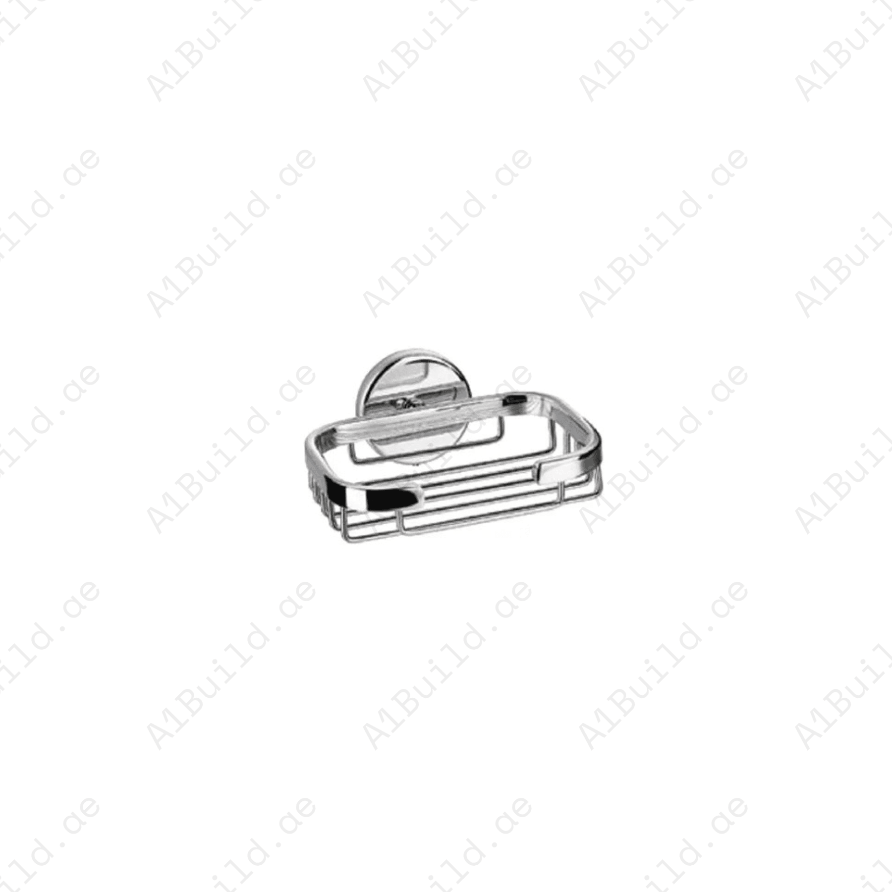 CALIBER Chrome Soap Basket - Wall Mounted