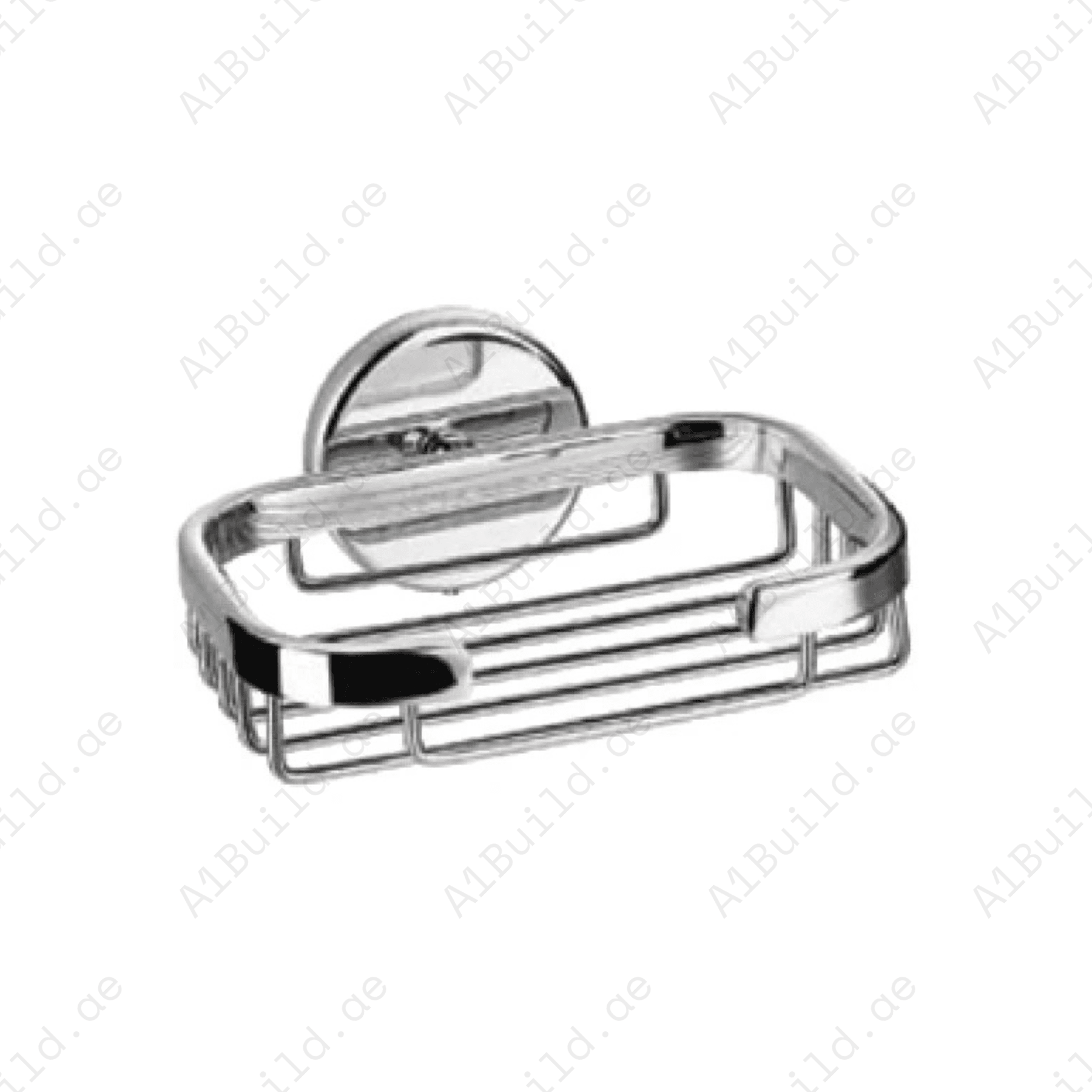 CALIBER Chrome Soap Basket - Wall Mounted