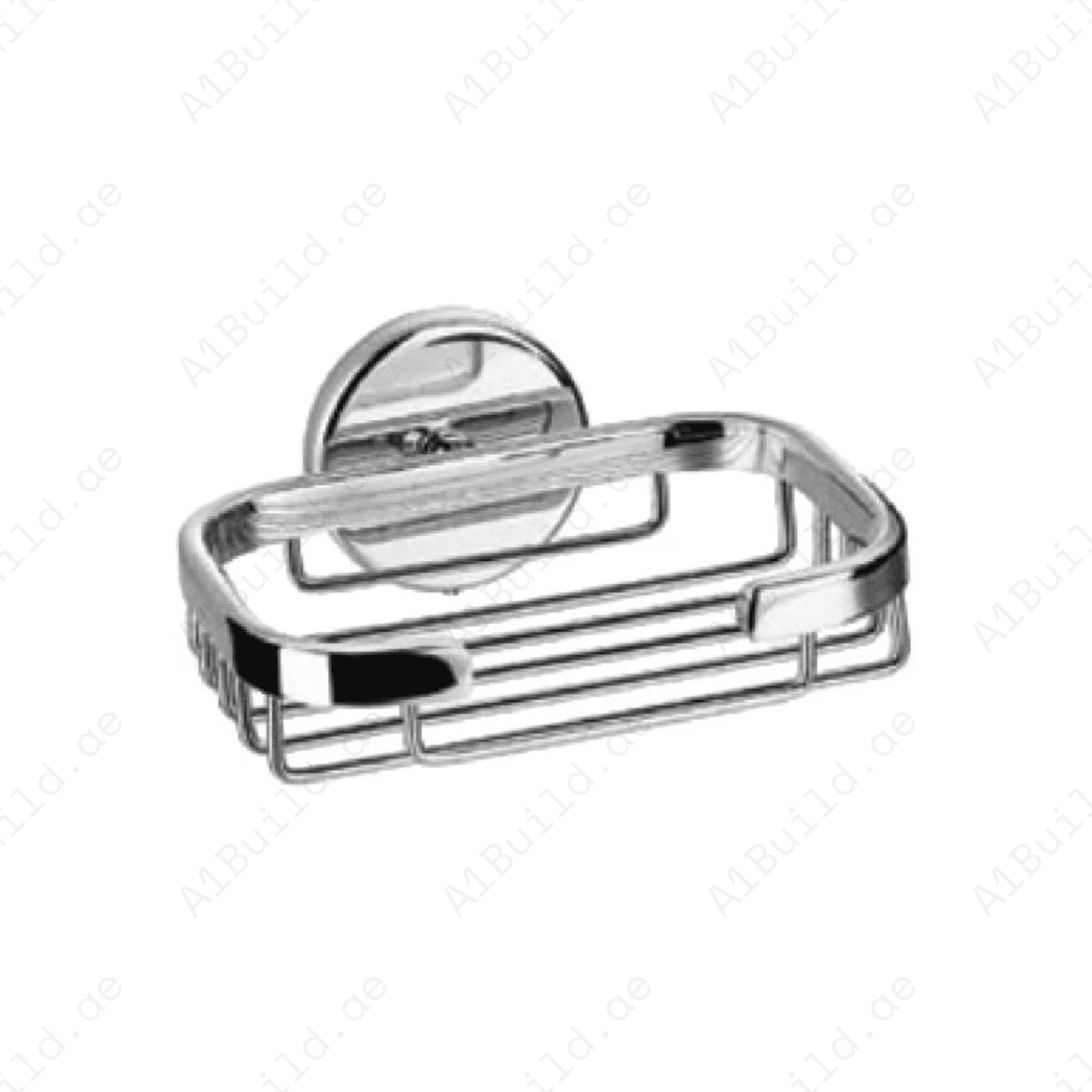 CALIBER Chrome Soap Basket - Wall Mounted