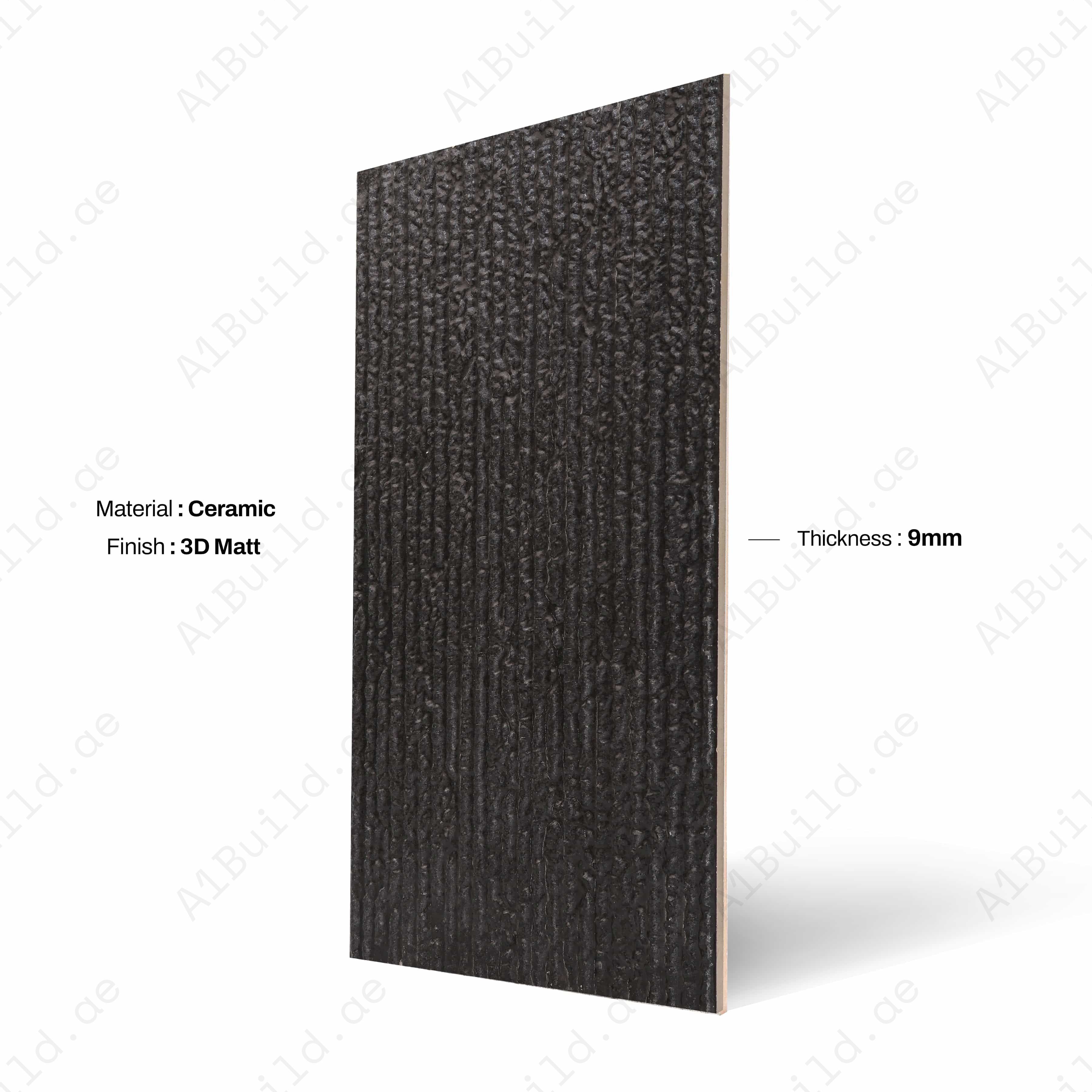 CHARCOAL STRIDE 30X60CM 09MM CERAMIC INDOOR OUTDOOR WALLS TILE-2a